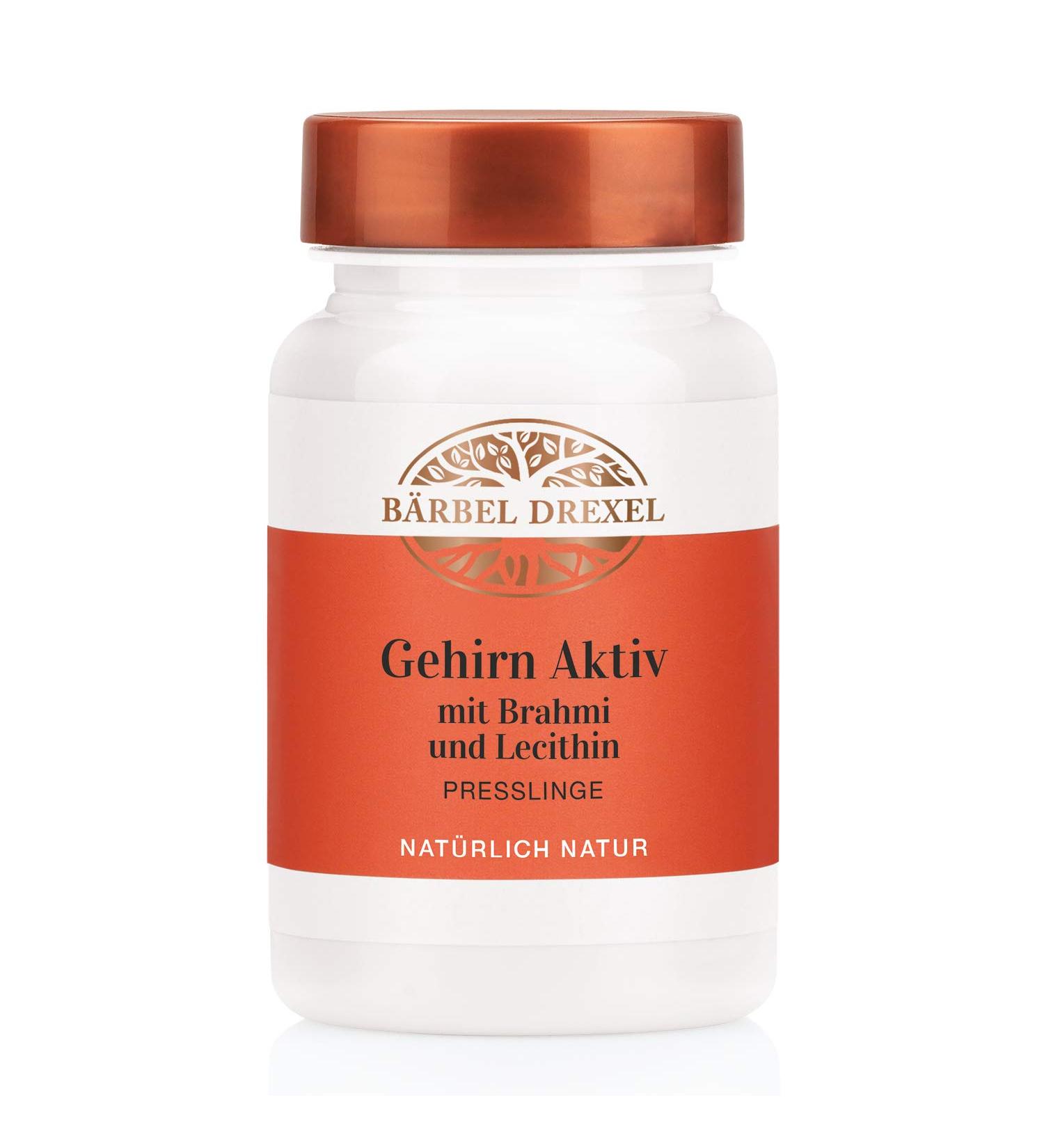 B rbel Drexel Brain Active Tablets - 100% Vegan Brahmi & Lecithin | Boost Concentration & Memory | Ayurveda - 90 STK - Buy Online on GoSupps.com