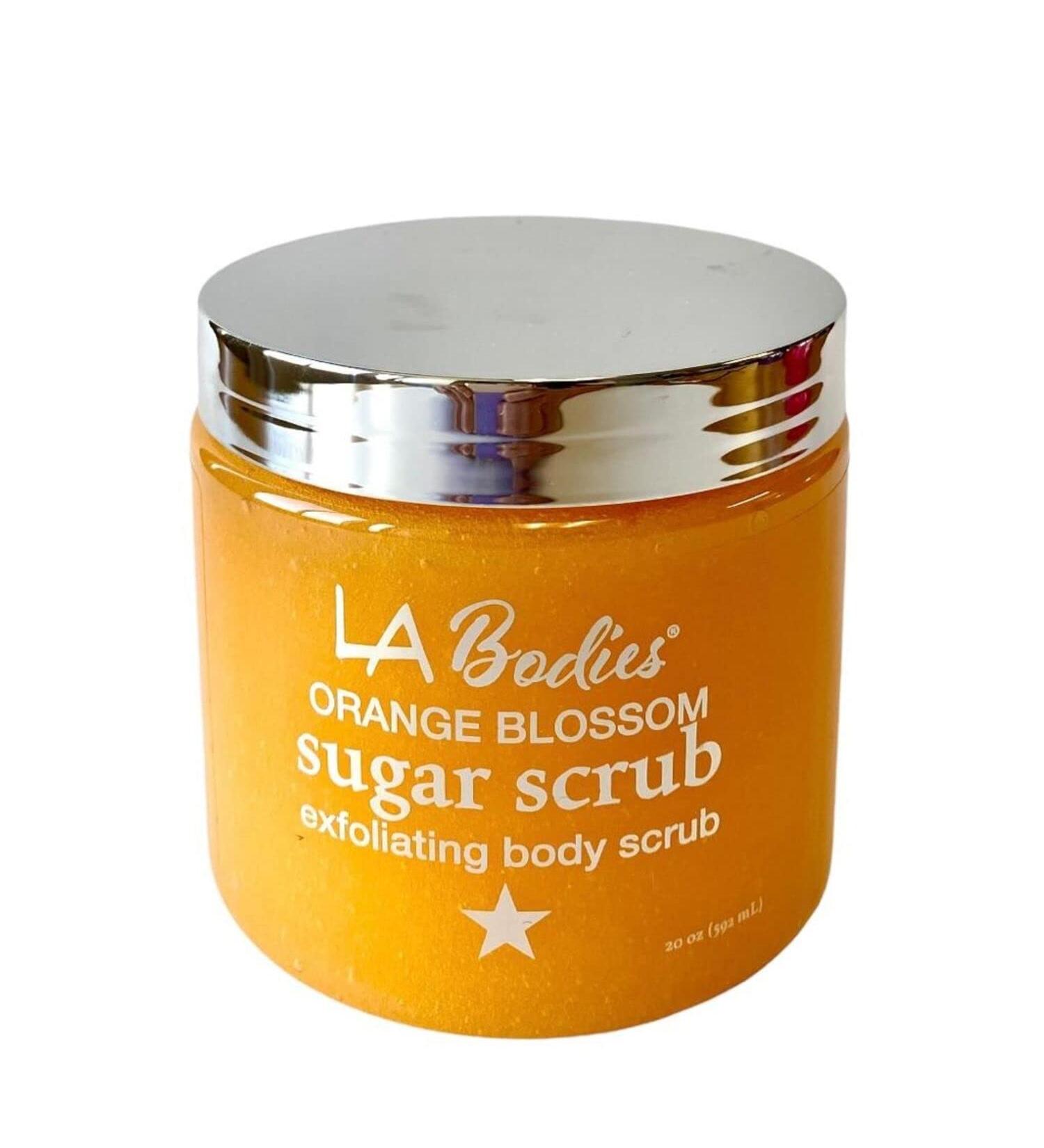 LAB Foot & Body Sugar Scrub - Deep Exfoliating & Moisturizing for Ultra Hydration | Orange (20oz) | International Shipping Available - Buy Online on GoSupps.com