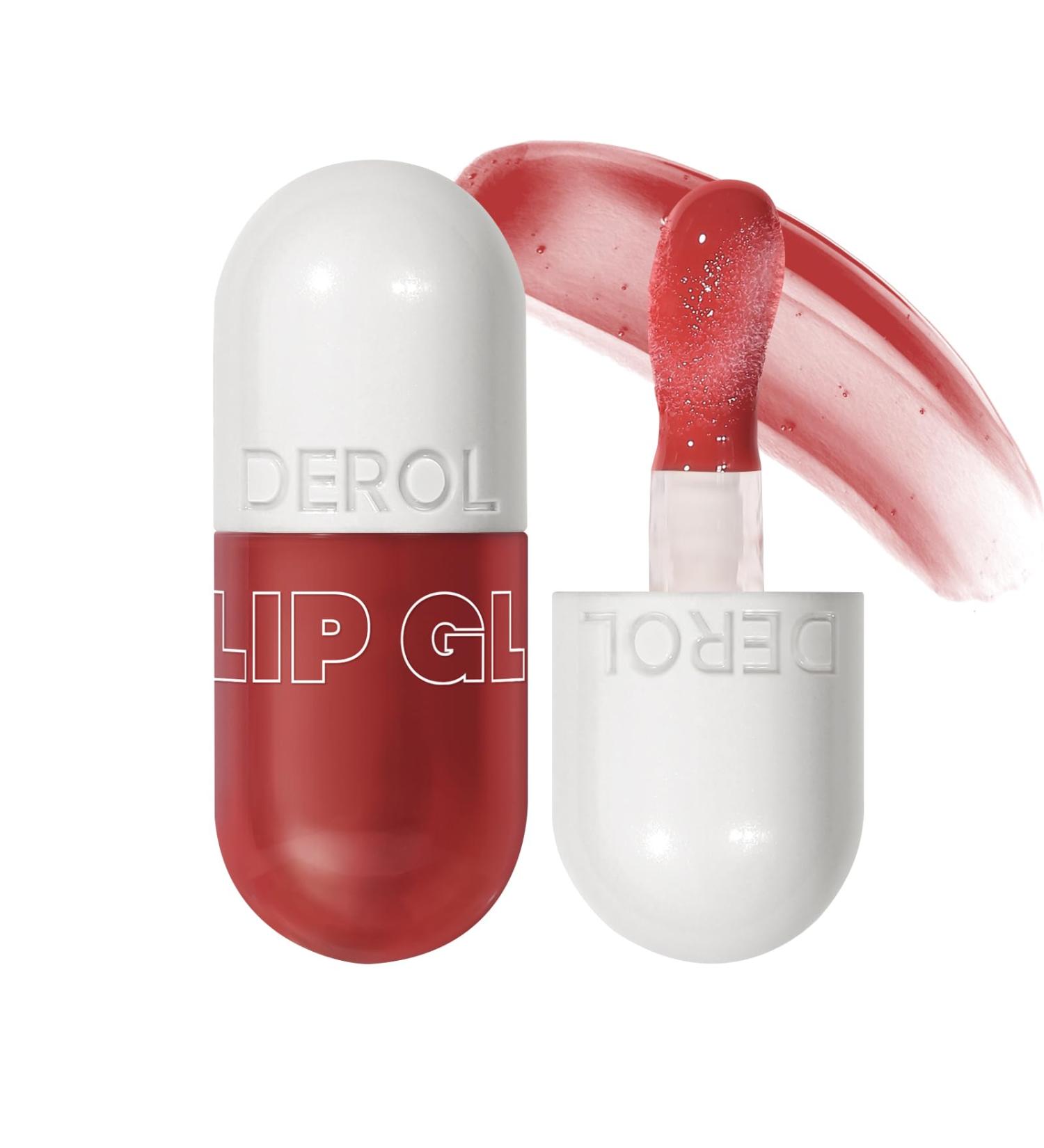 Honeyouth Lip Plumper Raspberry (0.19 Fl. Oz.) Lip Gloss Natural Lip Oil 2in1 Lip Care Serum for Beautiful Fuller-Looking Lips Hydrating & Reduce Fine Lines Peach - Buy Online on GoSupps.com