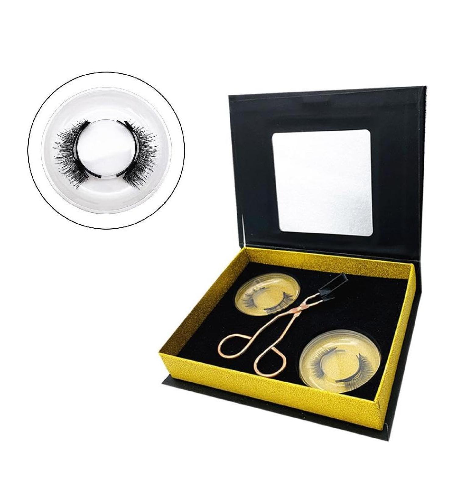 Magnetic Eyelashes Soft Magnets-False Eyelashes Reusable 3D Lashes Extension With Tweezers NO Eyeliner-Glue Free Reusable Magnetic Lashes With Eyeliner/no Liner - Buy Online on GoSupps.com