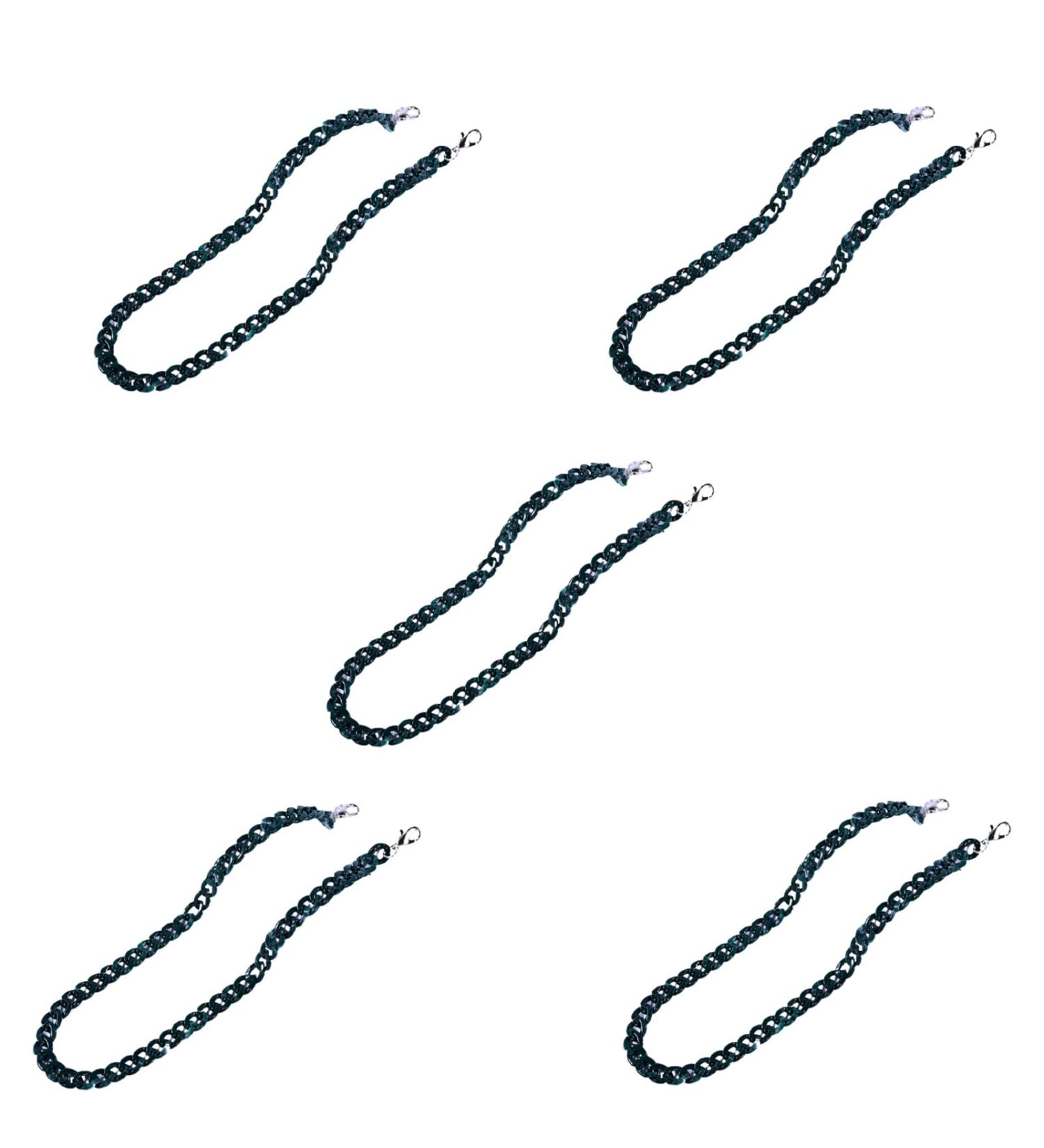 SBTRKT 5-Piece Acrylic Fiber Chains for Sunglasses | Non-Slip Waterproof & Corrosion-Resistant | 72cm Green - Buy Online on GoSupps.com