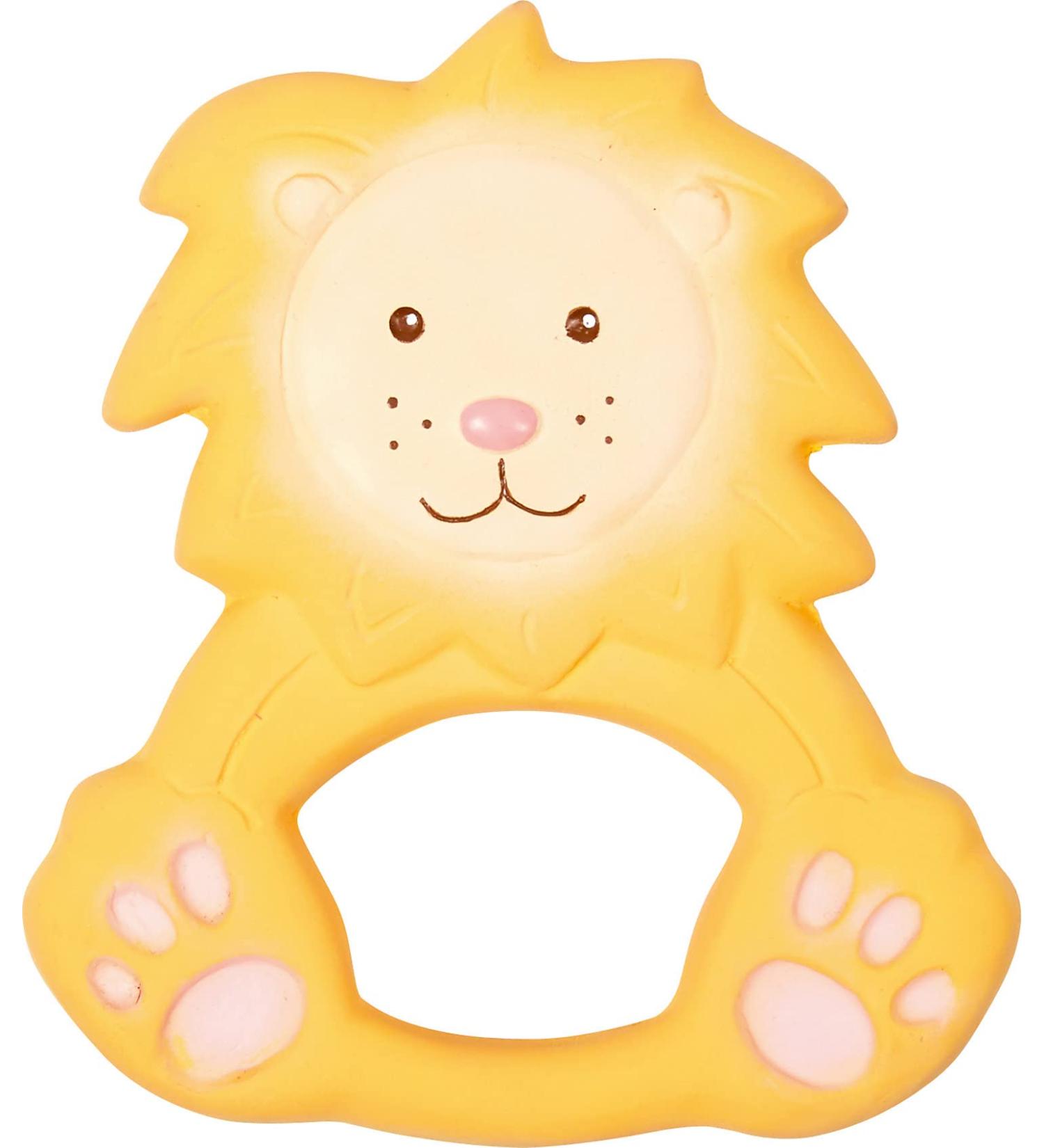 Die Spiegelburg - Teething ring made of natural rubber lion Louis BabyGl ck 16403