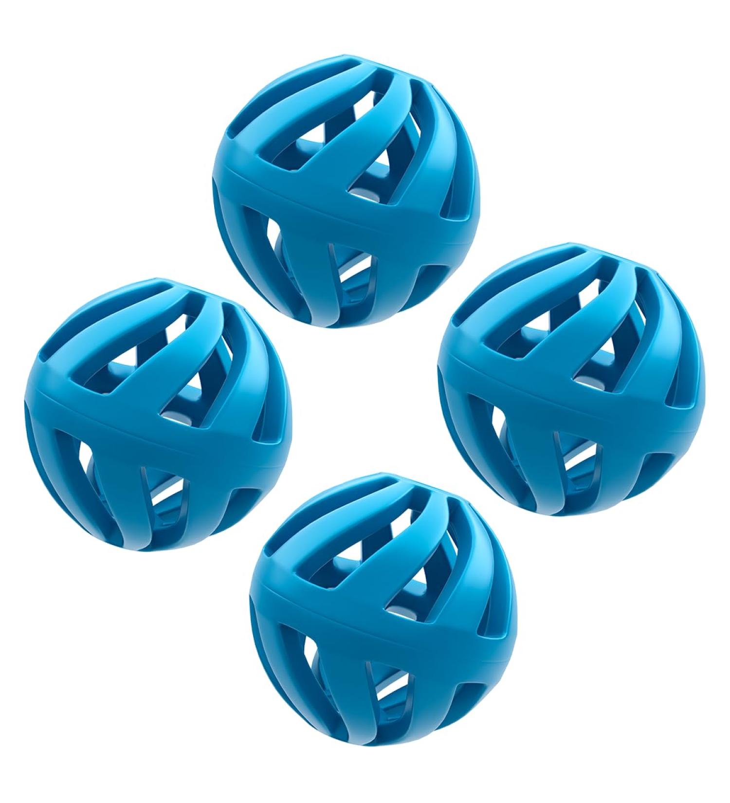 Shakenext |4 pieces of plastic Mixball for Sport Fitness Protein Shaker Shaker Ball Sch ttelkugel Blender Ball Mixing Ball Shaker Kugel Shake Ball Blended drinks (blue) - 4 x mixball blue