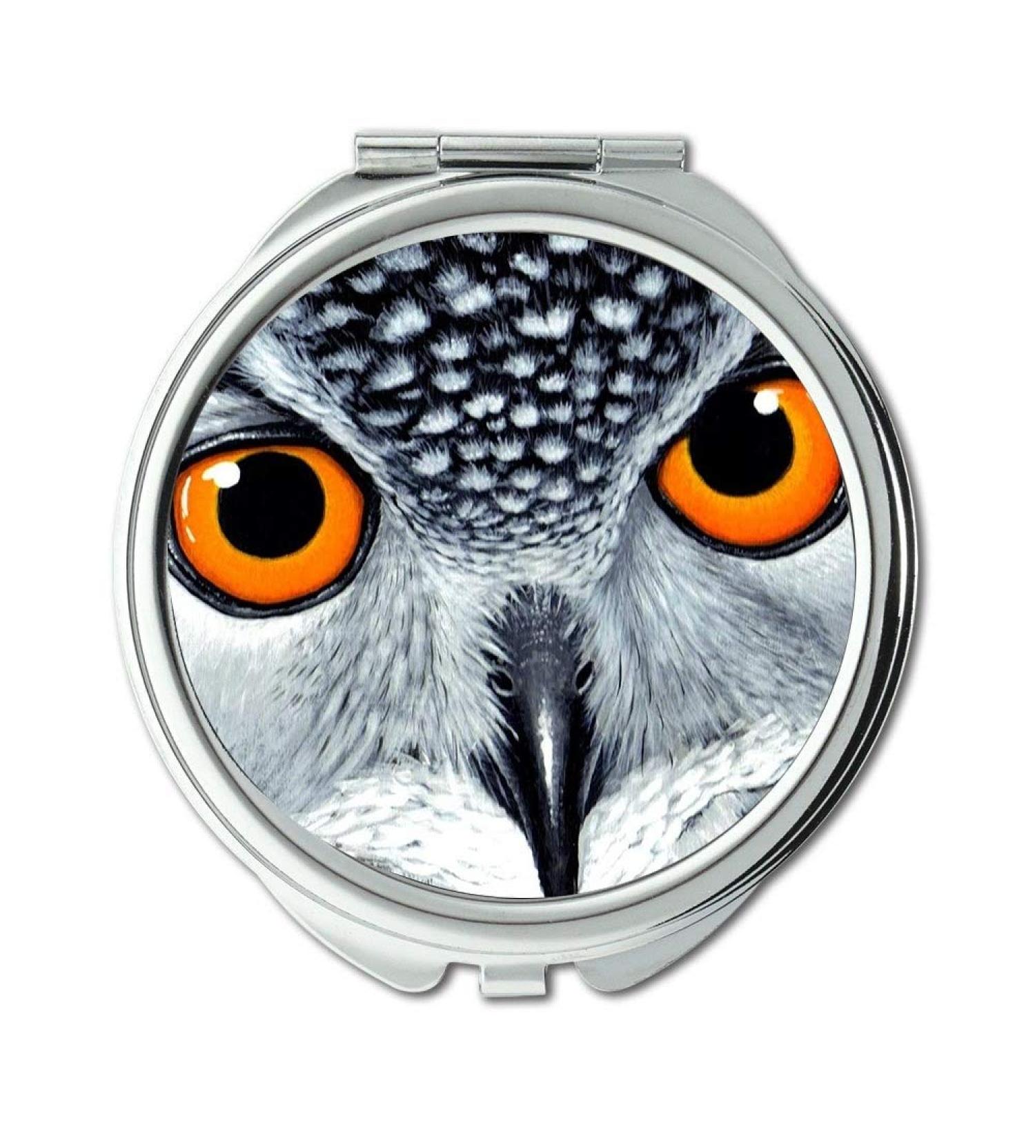 Mirror makeup mirror owl city cinematic owl wallpaper pocket mirror portable mirror - Buy Online on GoSupps.com