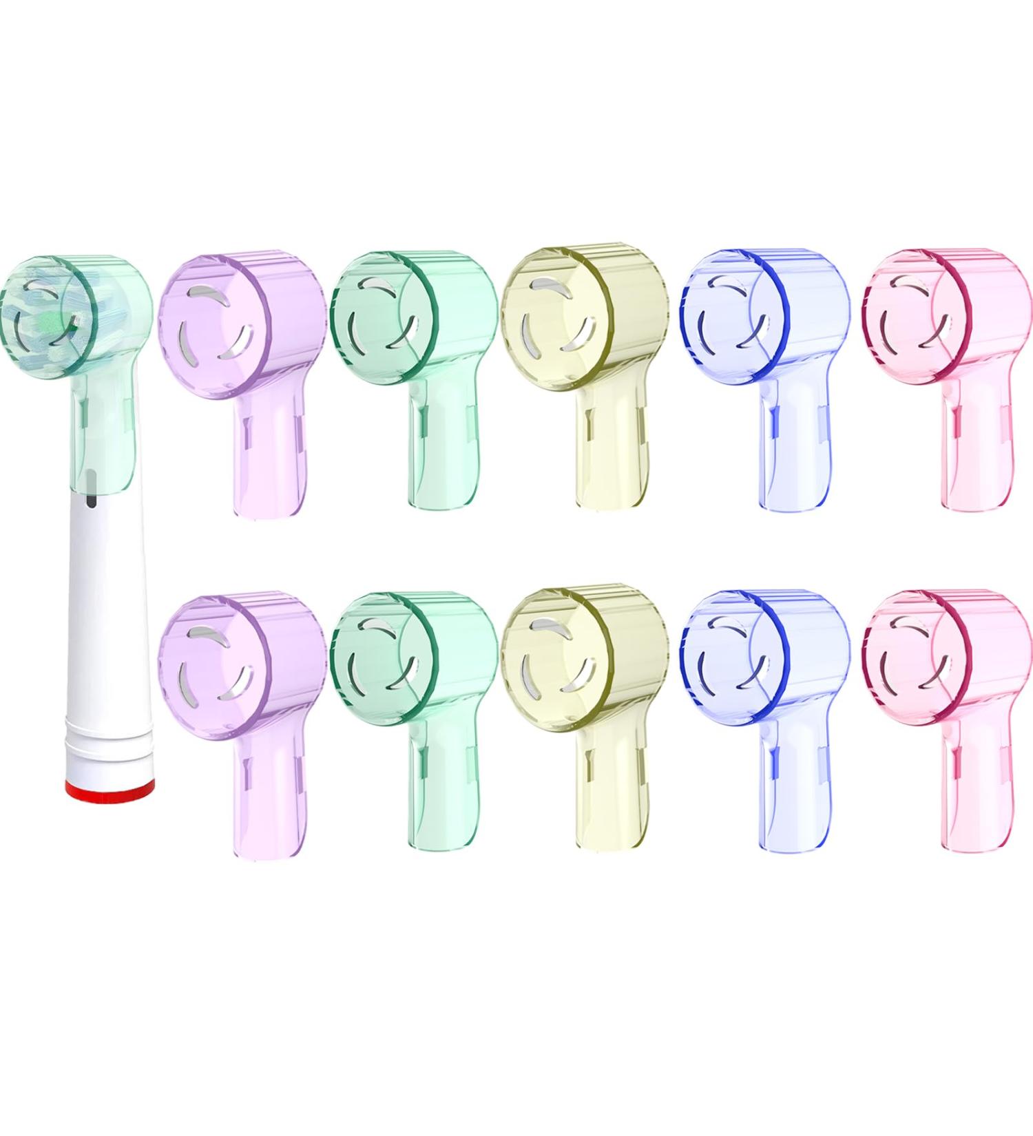 Vinuwu Toothbrush Covers for Oral-B iO Brush Heads | 8-Piece Travel Set in 5 Colors | Compatible with Oral-B PER 3/iO 9 - Buy Online on GoSupps.com