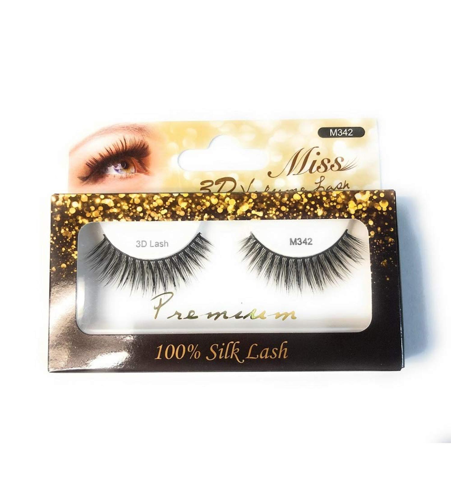 4 Pairs Miss Lash 100% Handmade Tapered 3D Volume lash M342
