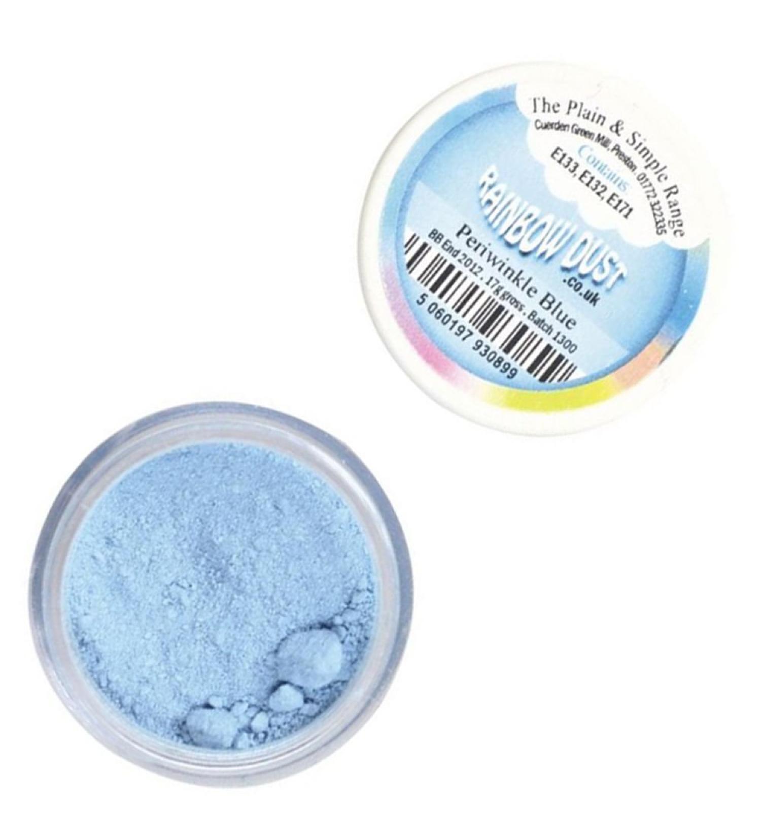 Rainbow Dust Periwinkle Blue Food Powder Colour
