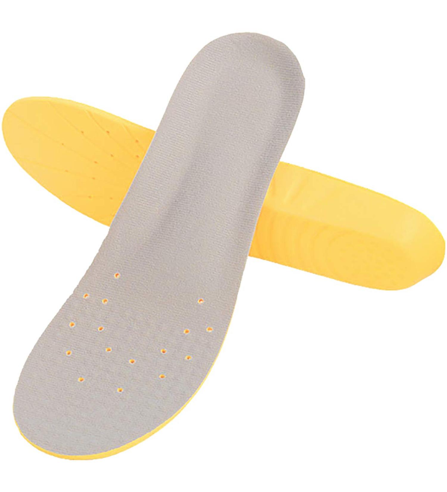 Memory Foam Insoles for Foot Pain Relief | Arch Support Shoe Inserts for Men Women & Kids - Shock Absorption & Cushioning - Buy Online on GoSupps.com