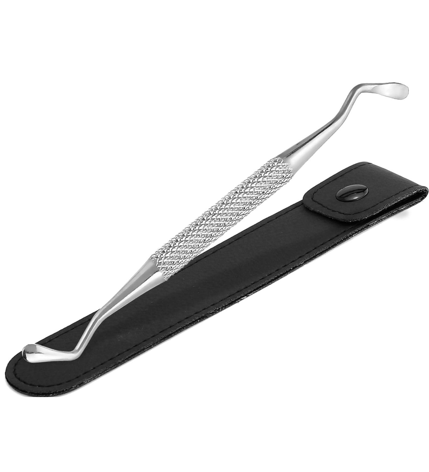 Buy Small Corner Lifter Foot Care Tool - Stainless Steel Nail Lifter & Pedicure Instrument with Case - Specialist Quality - Buy Online on GoSupps.com