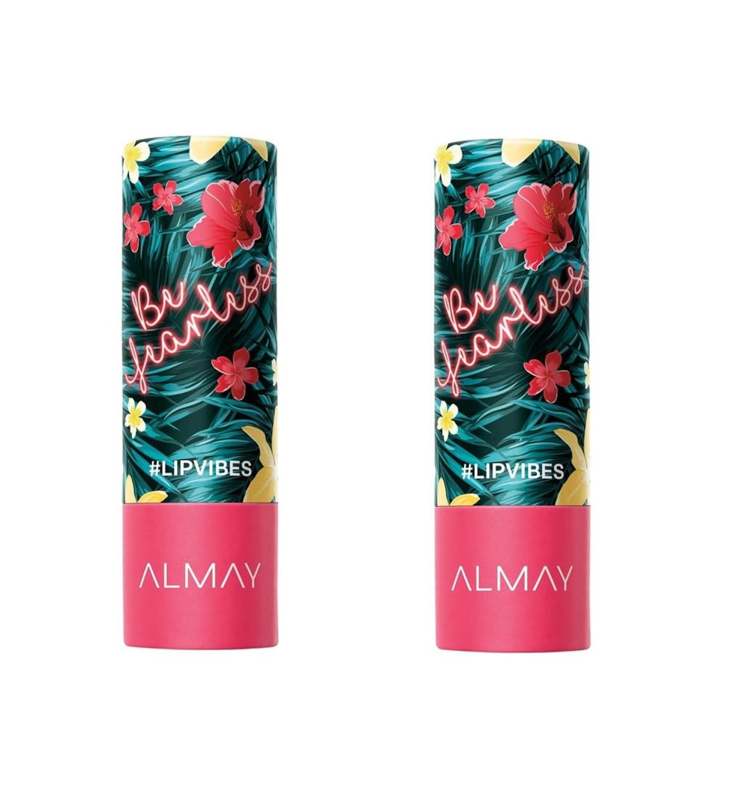 Almay Pack of 2 Lip Vibes Lipstick Be Fearless 150 | Shop Internationally for Trendy Lip Color - Buy Online on GoSupps.com
