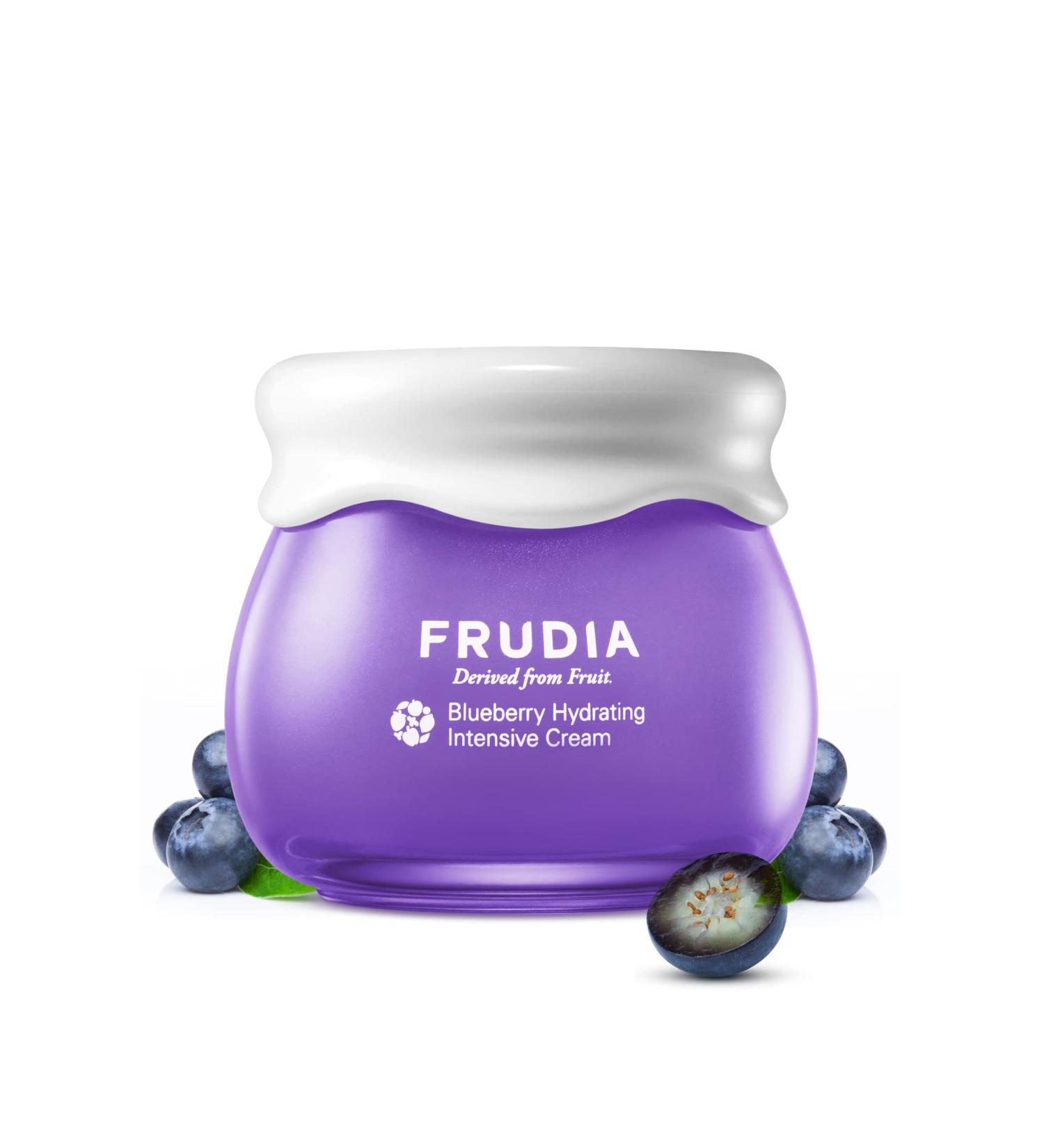 FRUDIA WELCOS Blueberry Hydrating Intensive Cream - Vegan Facial Moisturizer with Blueberry Extract | Korean Skin Care (1.85 fl oz - Buy Online on GoSupps.com