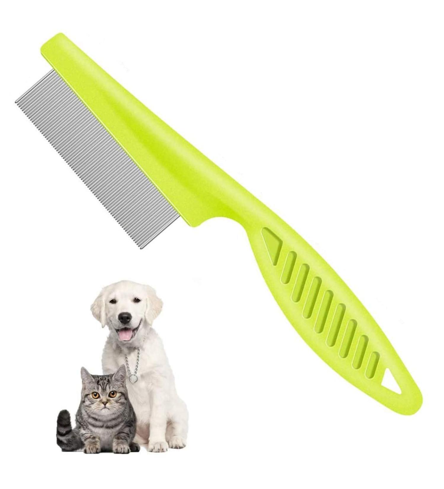 Professional Flea and Lice Comb for Cats & Dogs - Nissen Animal Dust Ridge - Effective Grooming Tool Post-Flea Shampoo - 1 Piece - Buy Online on GoSupps.com