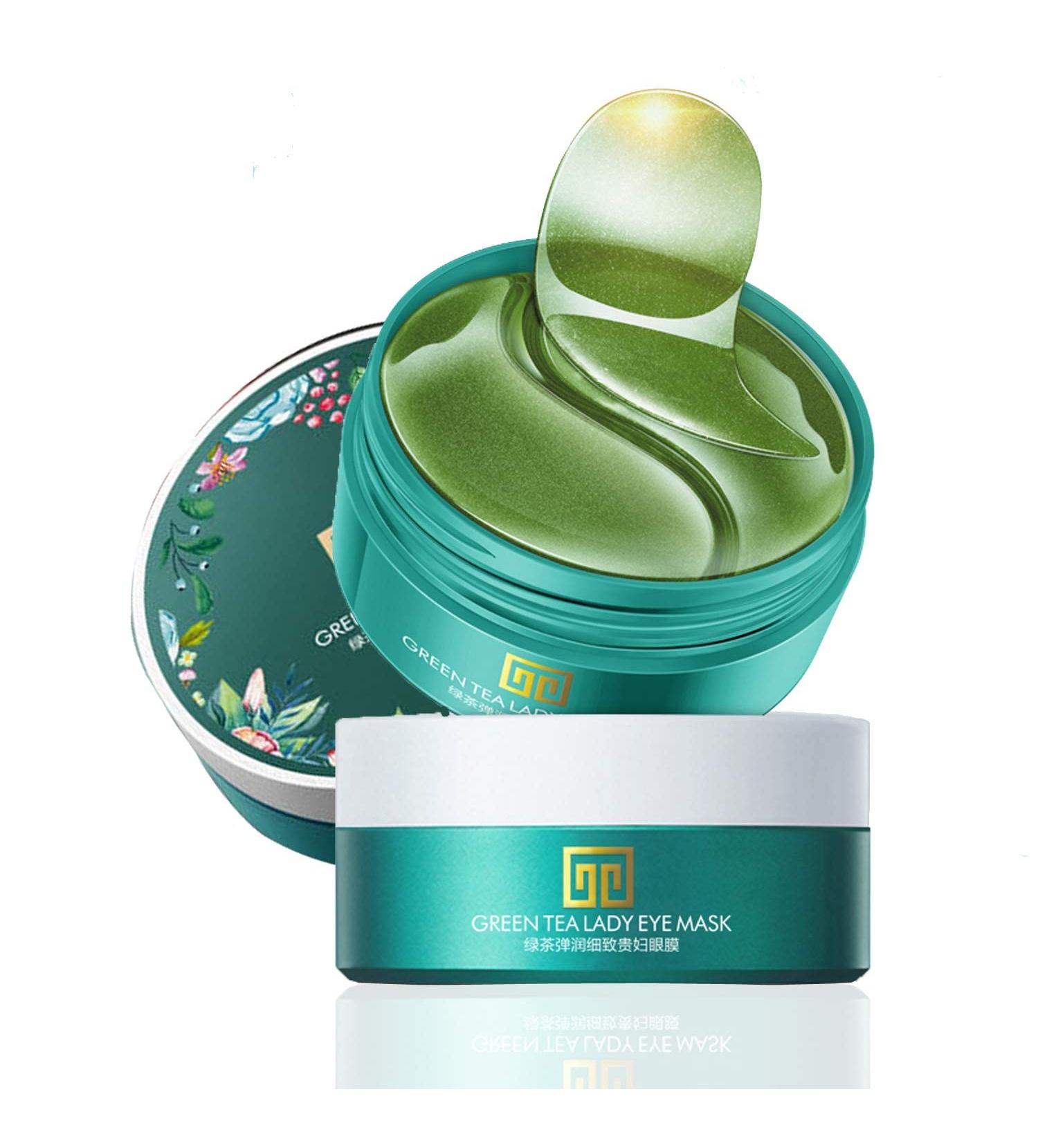 BUYIFAN Green Tea Extract Under Eye Mask - 60 Pcs for Puffy Eyes & Dark Circles | Anti-Wrinkle Gel Pads - Buy Online on GoSupps.com