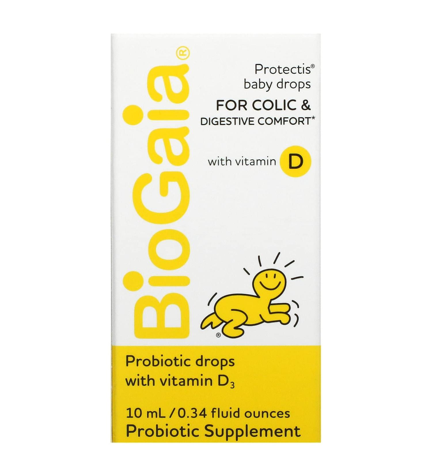 BioGaia ProTectis Baby Drops with Vitamin D3 0.34 oz (Pack of 2) - Buy Online on GoSupps.com