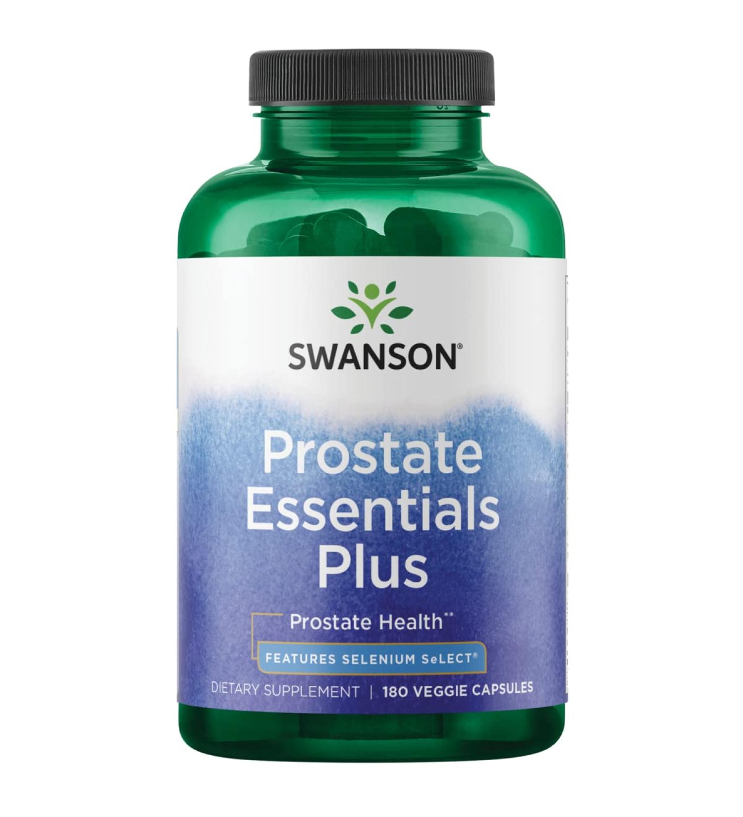 Swanson Prostate Plus - 180 Veggie Capsules for Men's Urinary Tract Health - Buy Online on GoSupps.com
