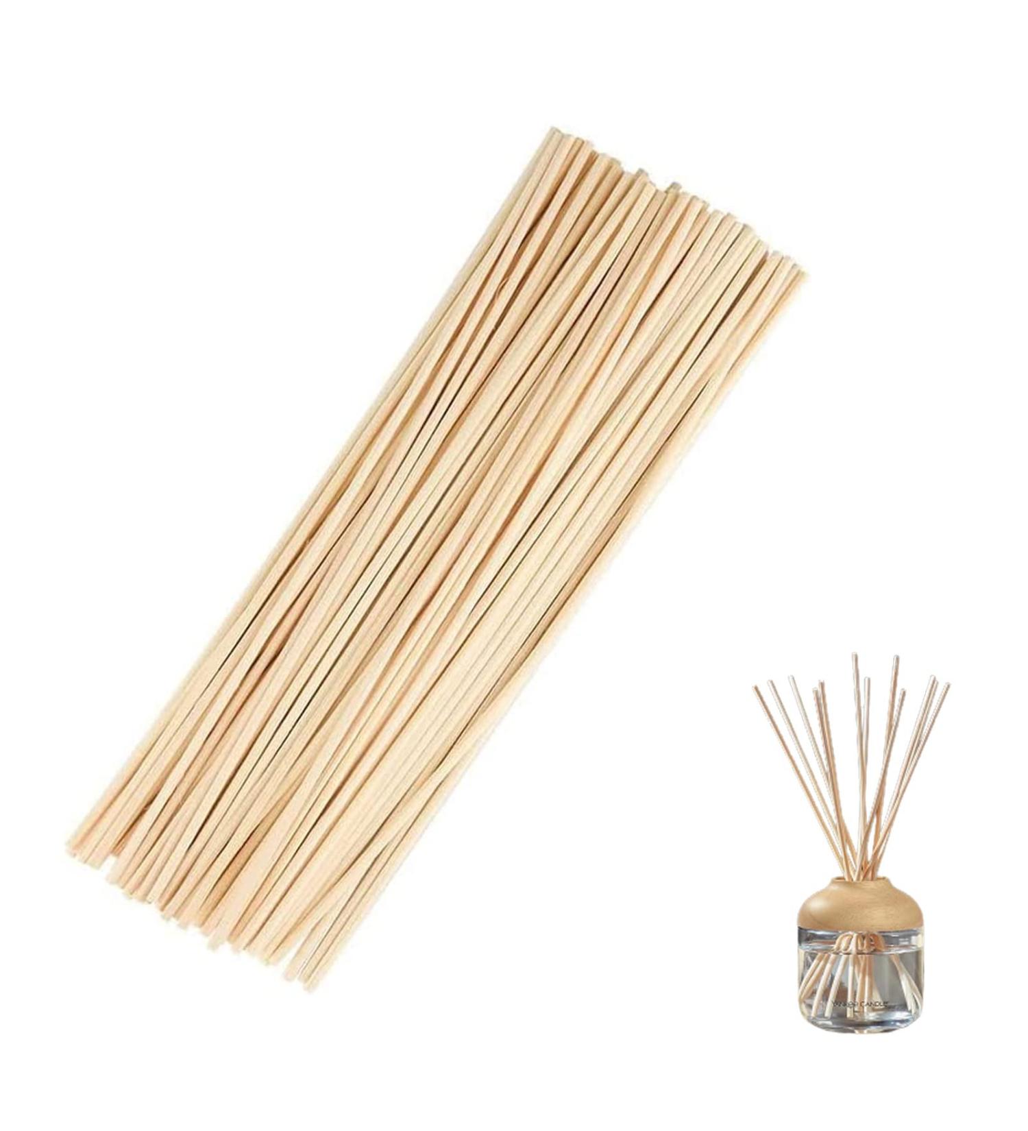 Xintangxia 100 Rattan Reed Diffuser Sticks - Aromatherapy Fragrance Rods for Home & Room Scent - 4mm Aroma Diffuser Sticks - Buy Online on GoSupps.com