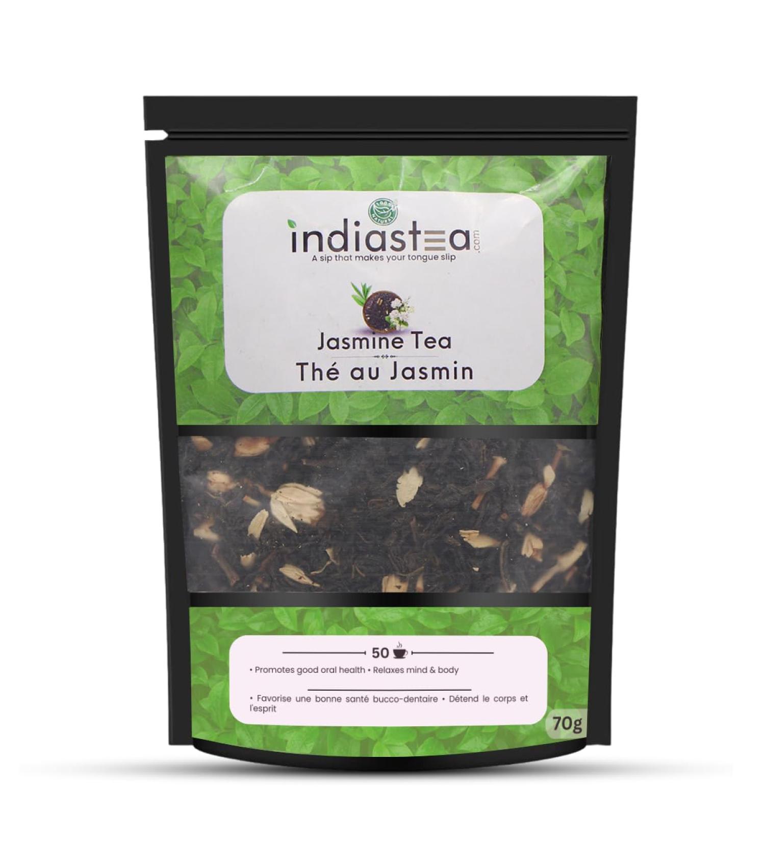Jasmine Tea | India's Original Tea (50 cups) | Relaxes Mind & Body - Buy Online on GoSupps.com