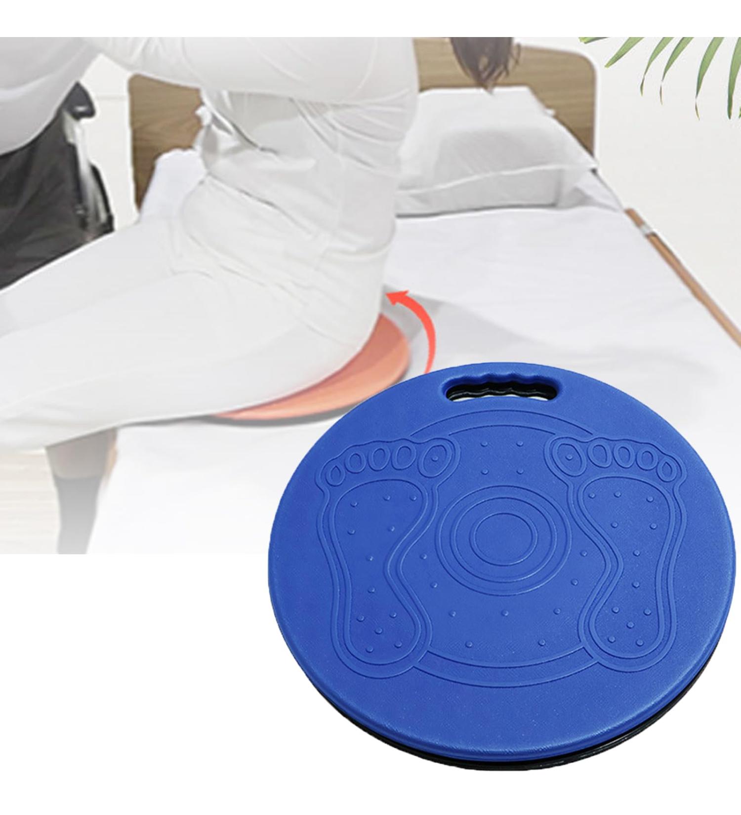 360 Shifting and Rotating Board Turning Board EVA Wipes Clean Double-Sided Texture Load-Bearing 150kg Portable Ring Design Suitable for People with Limited Mobility Blue - Buy Online on GoSupps.com