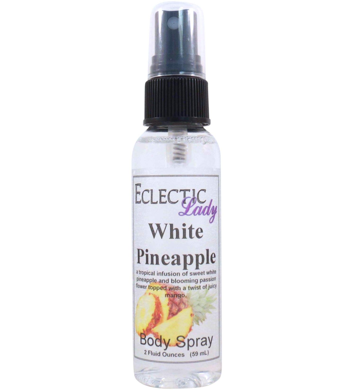 White Pineapple Body Spray 2 ounces Body Mist for Women with Clean Light & Gentle Fragrance Long Lasting Perfume with Comforting Scent for Men & Women Cologne with Soft Subtle Aroma For Daily 2 Fluid Ounces - Buy Online on GoSupps.com