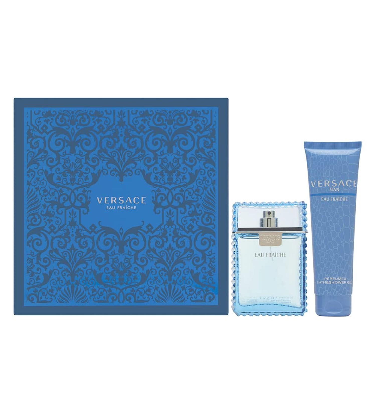 Versace Man Eau Fraiche by Versace 2 Piece Gift Set for Men
