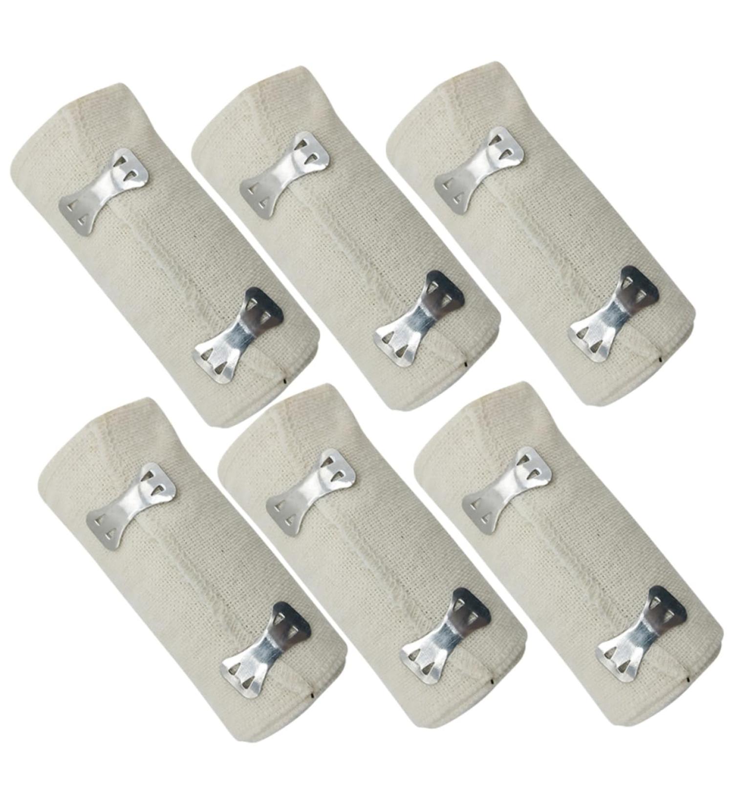 FOMIYES 6 Rolls Compression Athletic Cohesive Wraps - Assorted Colors 450x7.5CM for Sports & Recovery | International Shipping Available - Buy Online on GoSupps.com