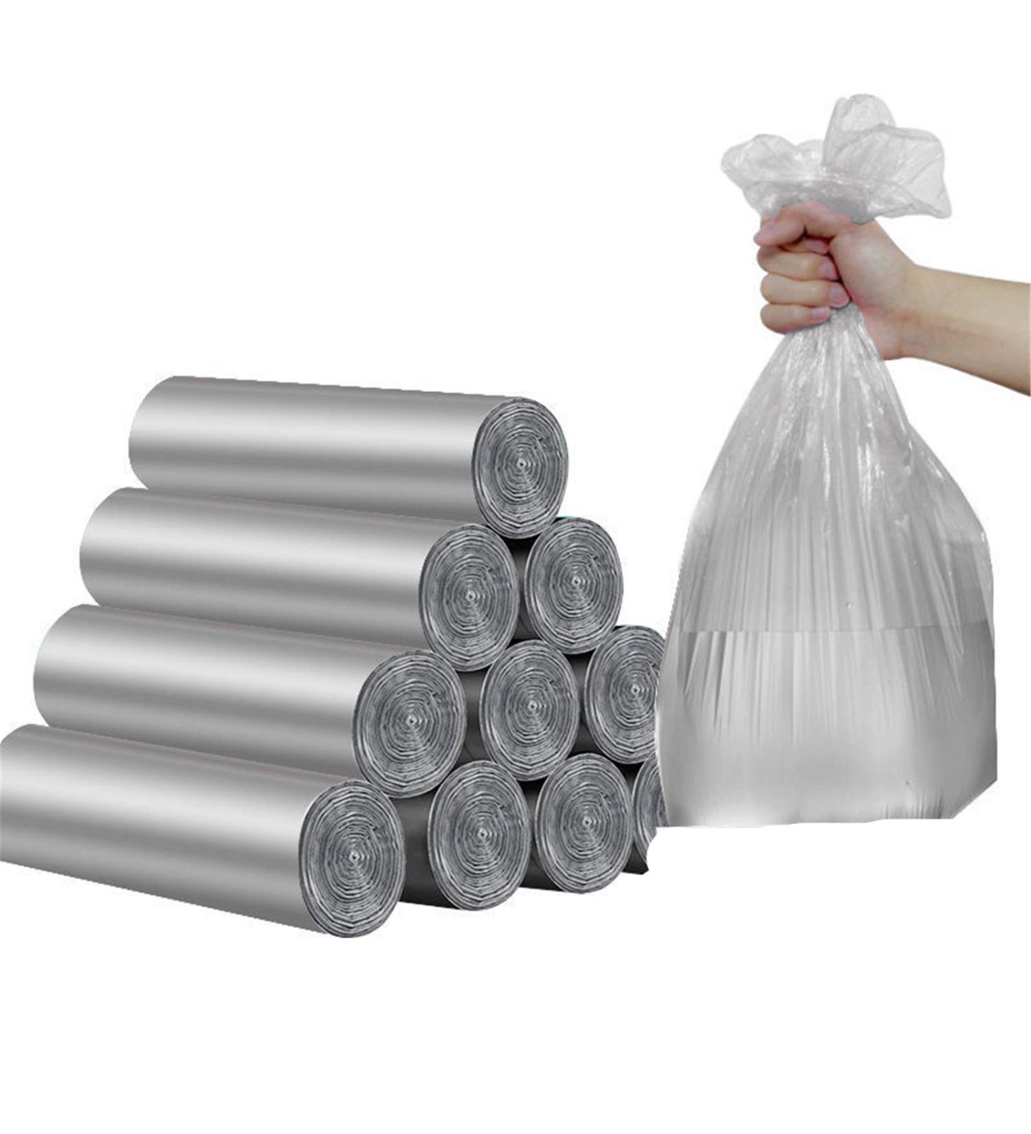 Breakpoint Flat Cleaning Bag Bin Bag Liners Waste Disposal Stand Puncture Resistance Water Leak Proof Disposable Bag 5 Rolls 4 - Buy Online on GoSupps.com