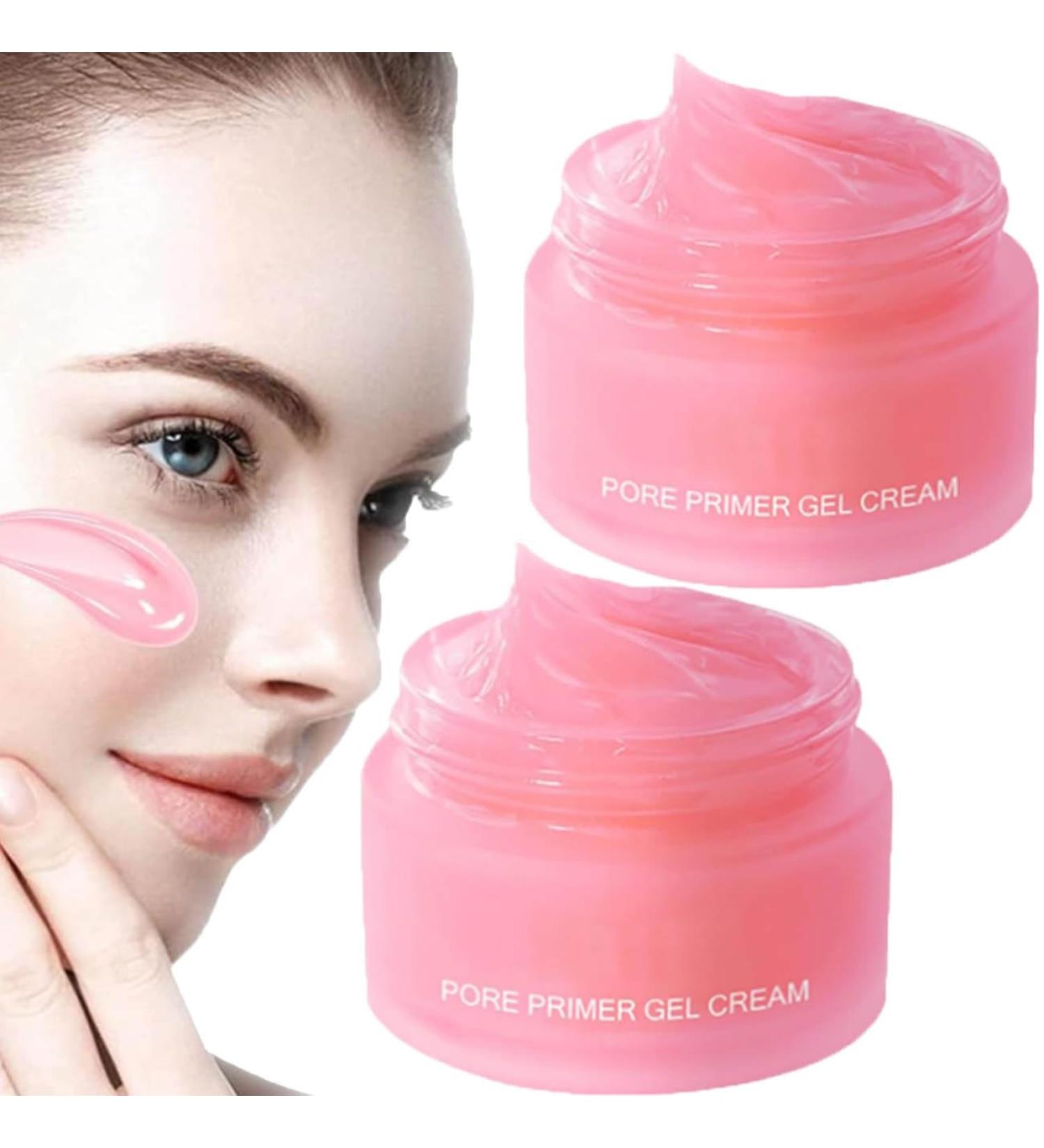 Pore Primer Gel Cream magical perfecting base face primer under foundation Hydrating Primer for Face Before Makeup Pore Base Gel Cream Invisible Pore Face Primer Achieve Natural & Long Lasting - Buy Online on GoSupps.com