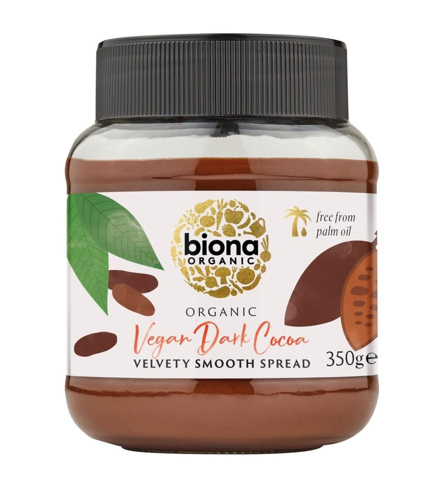 Biona Organic Dark Chocolate Spread 350g - Buy Online on GoSupps.com
