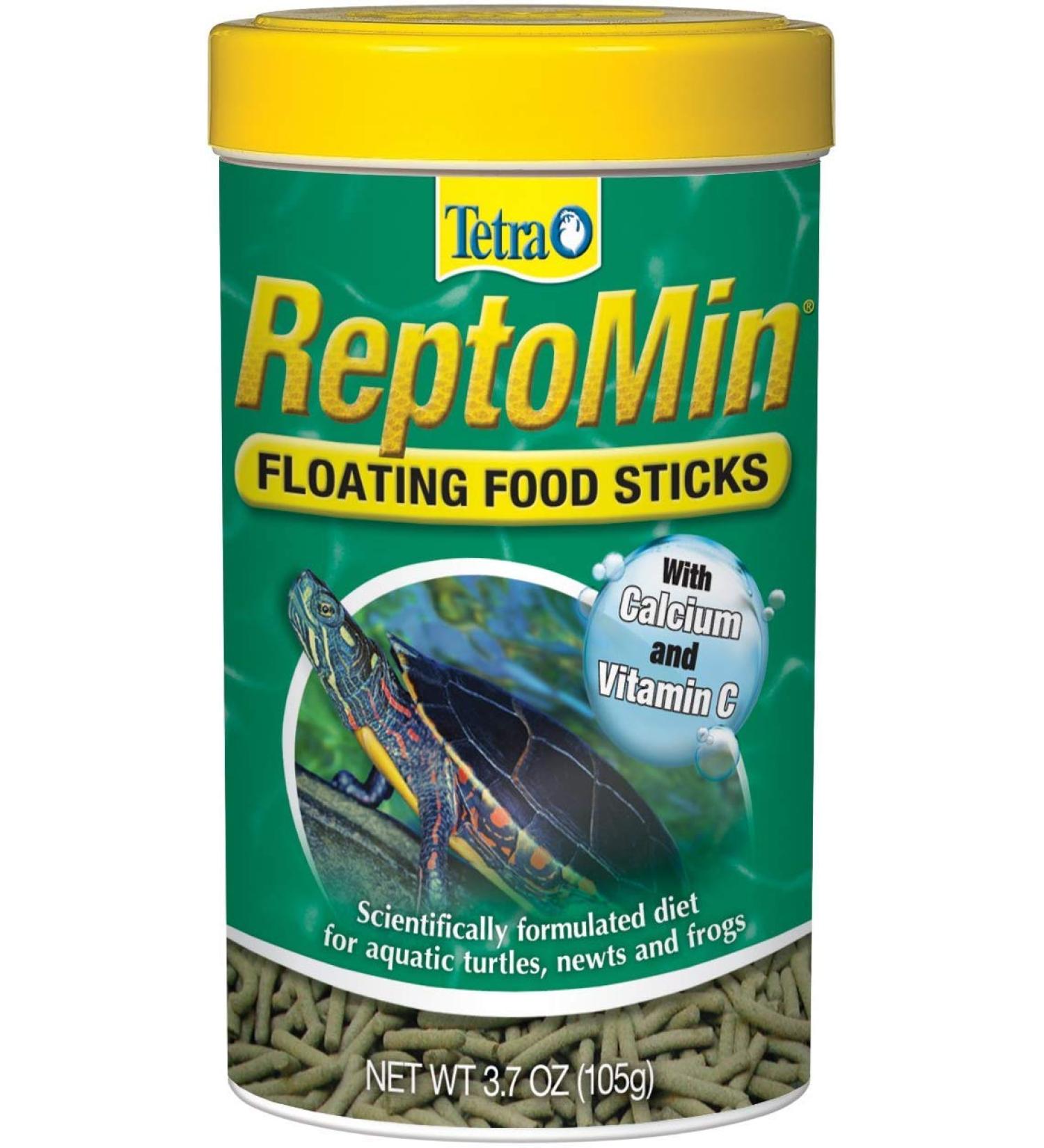 Tetra ReptoMin Floating Food Sticks for Aquatic Turtles Newts and Frogs