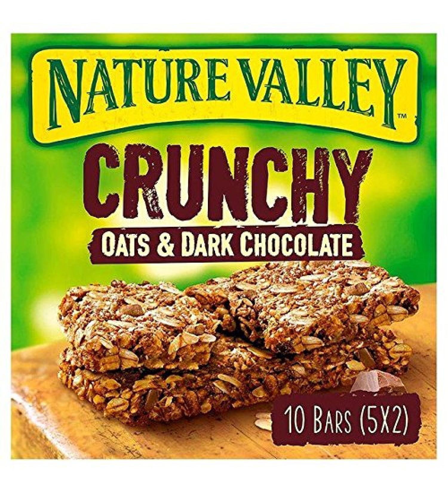 Nature Valley Nature Valley Crunchy Oats & Dark Chocolate Cereal Bars 5 x 42g