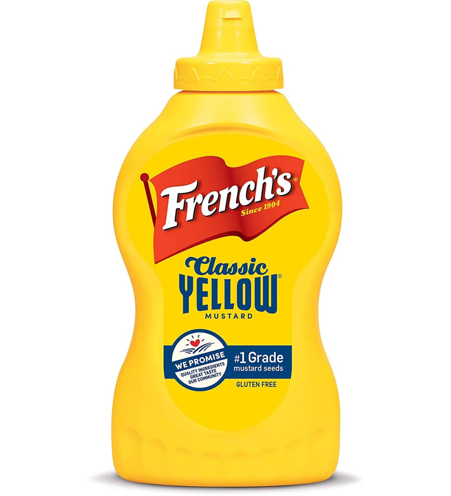 French's Classic Yellow Mustard 12oz - 2 Pack - Buy Online on GoSupps.com