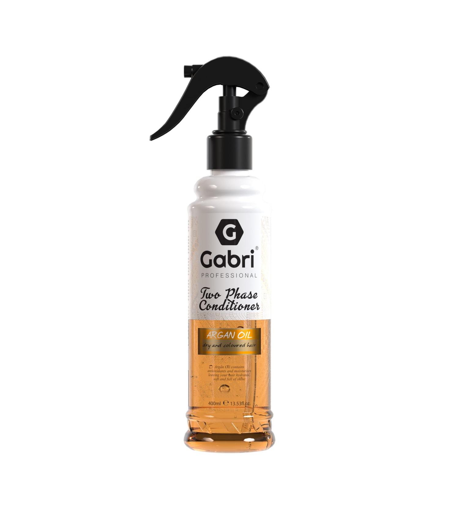  G Gabri Gabri 2 Phase Spray Conditioner 400ml I For Damaged Hair Formula I Leave-In Moisturizer I Leave In Conditioner (Argan Oil) - Buy Online on GoSupps.com