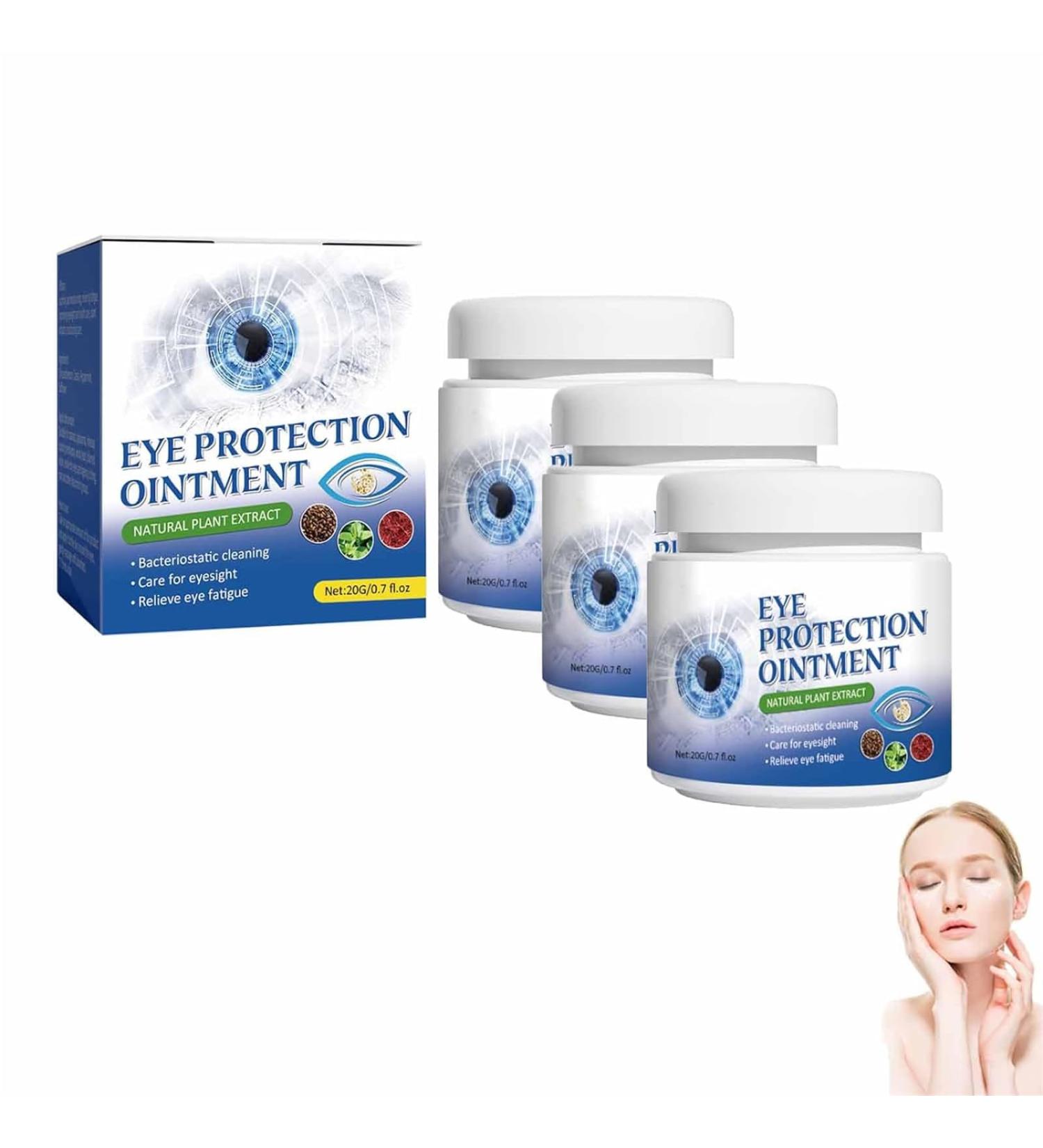 EXQST Soothing Eye Ointment 20g Rehydrates and Rejuvenates Dry Eyes Night Ointment for Dry Eyes Soothes Eyes Reduces Redness and Eye Pain - Buy Online on GoSupps.com