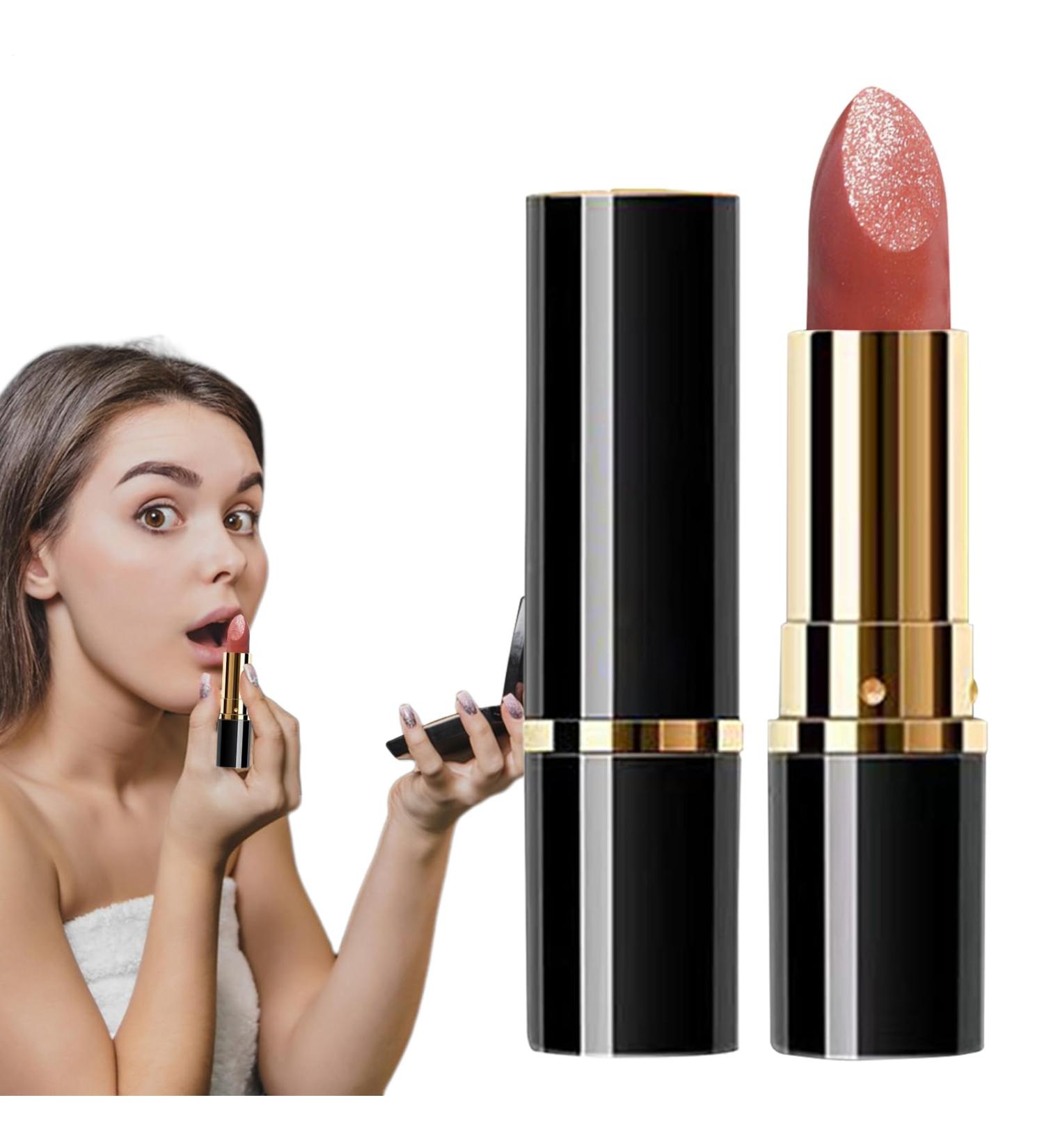  YNPQTDS Shimmering glossy moisturizing highly pigmented waterproof lipstick perfect for parties daytime teens summer everyday wear and evenings. - Buy Online on GoSupps.com