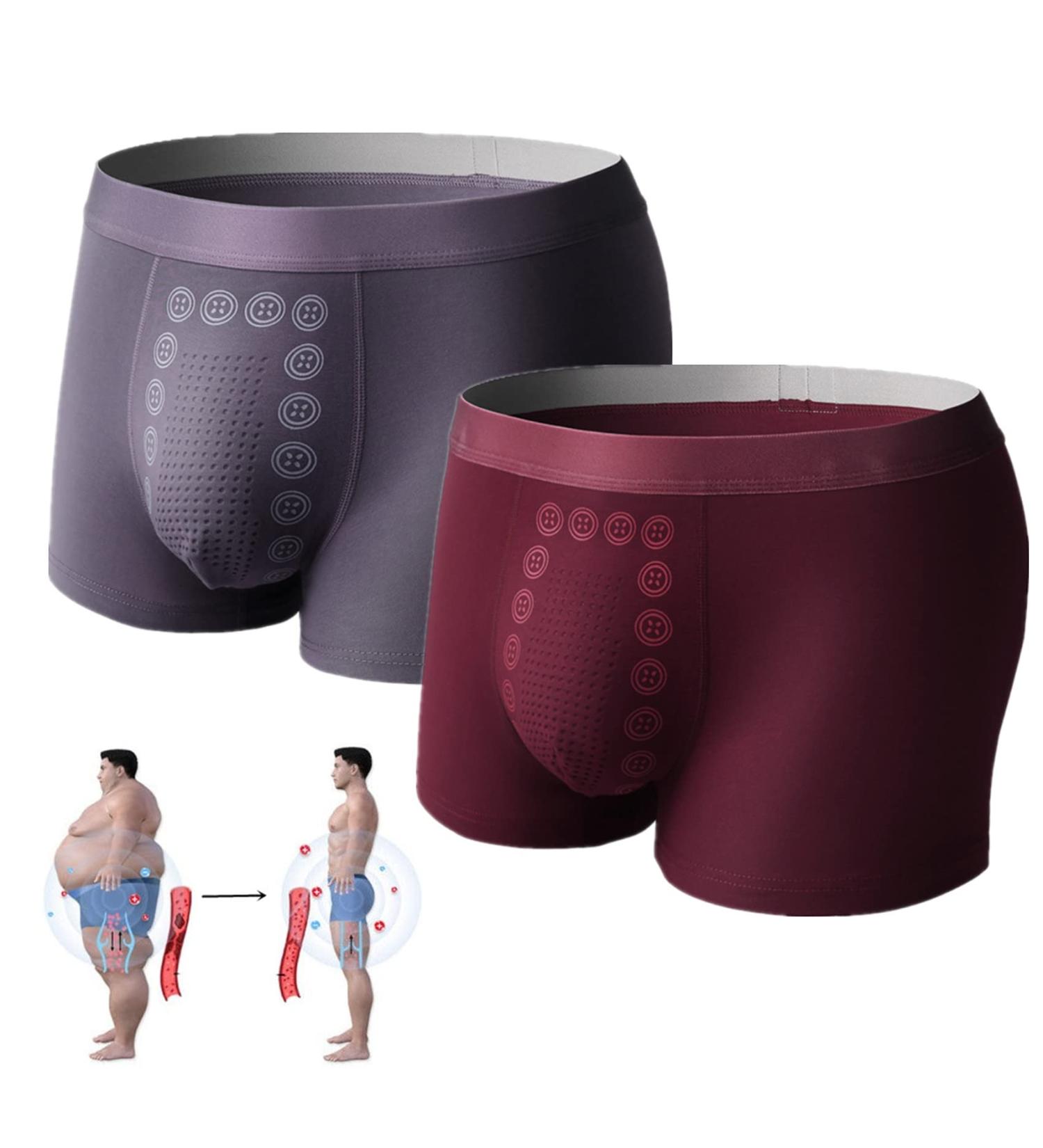 Sohefa Mageft Energy Field Therapy Men Pants - Purple/Red, X-Large (2/3/6PCS) - Buy Online on GoSupps.com