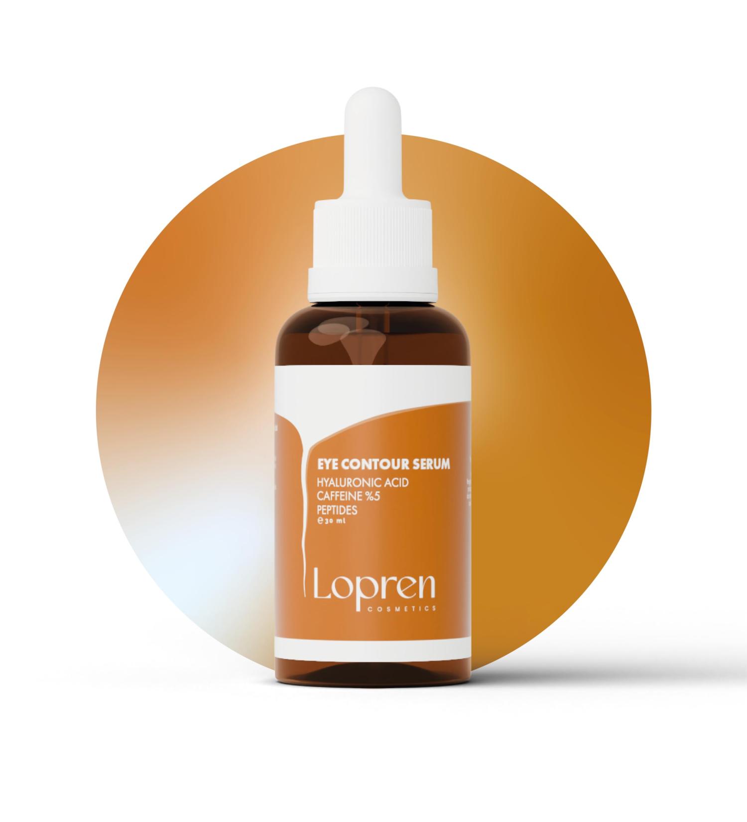 Caffeine Eye Serum for Dark Circles and Puffiness Under Eye Treatment with Hyaluronic Acid Peptides & Amino Acids Fragrance-Free Paraben-Free Lightweight Formula 1 Fl Oz Eye Contour Cafein Serum - Buy Online on GoSupps.com