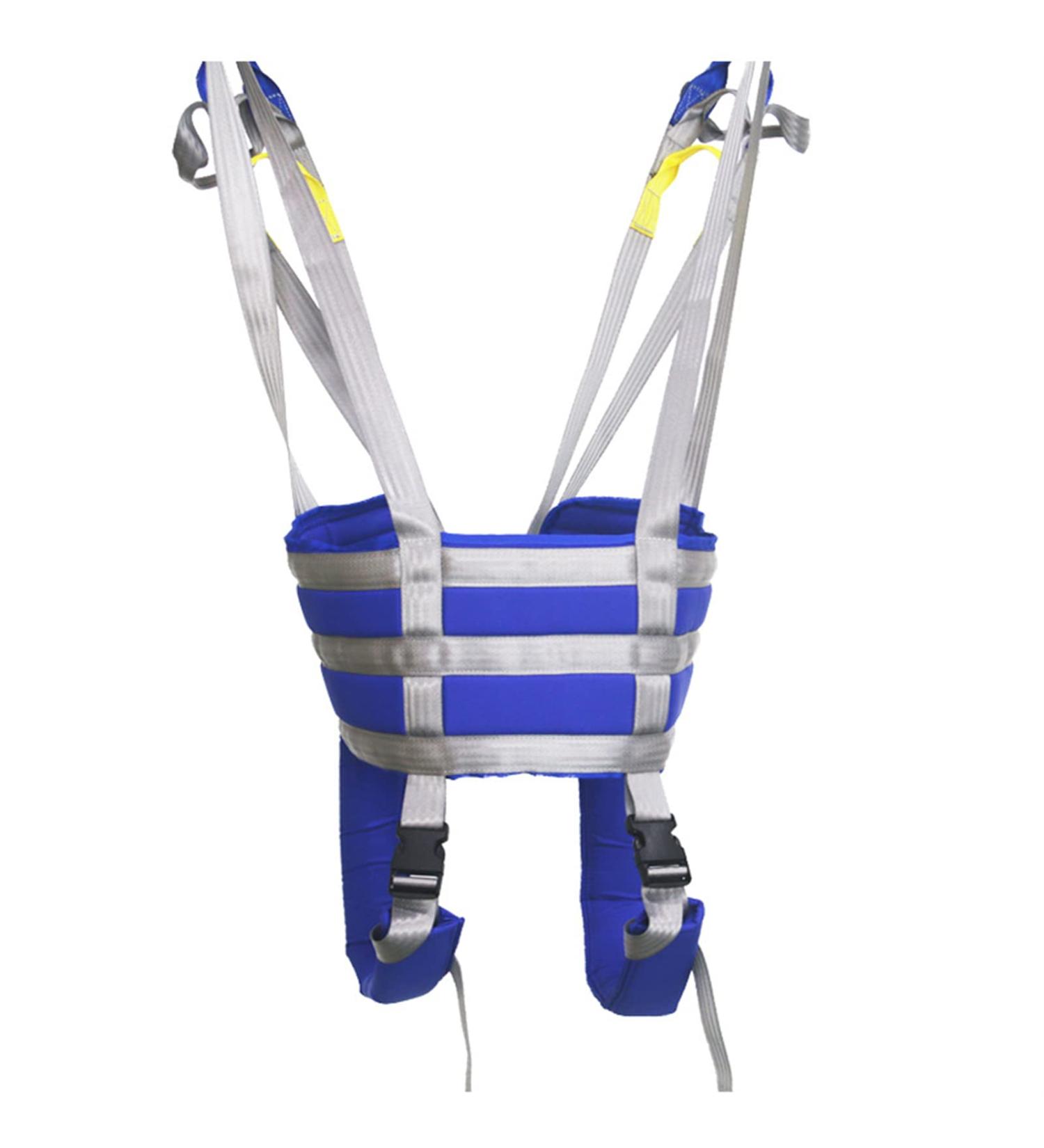 Patient Lifting Slings Transfer Aid Transfer Sling Patient Transfer Belt Safety Lifting Strap with Handles for Patient Lifters Full Body Transfer Devices for Elderly People Grey Blue Medium - Buy Online on GoSupps.com