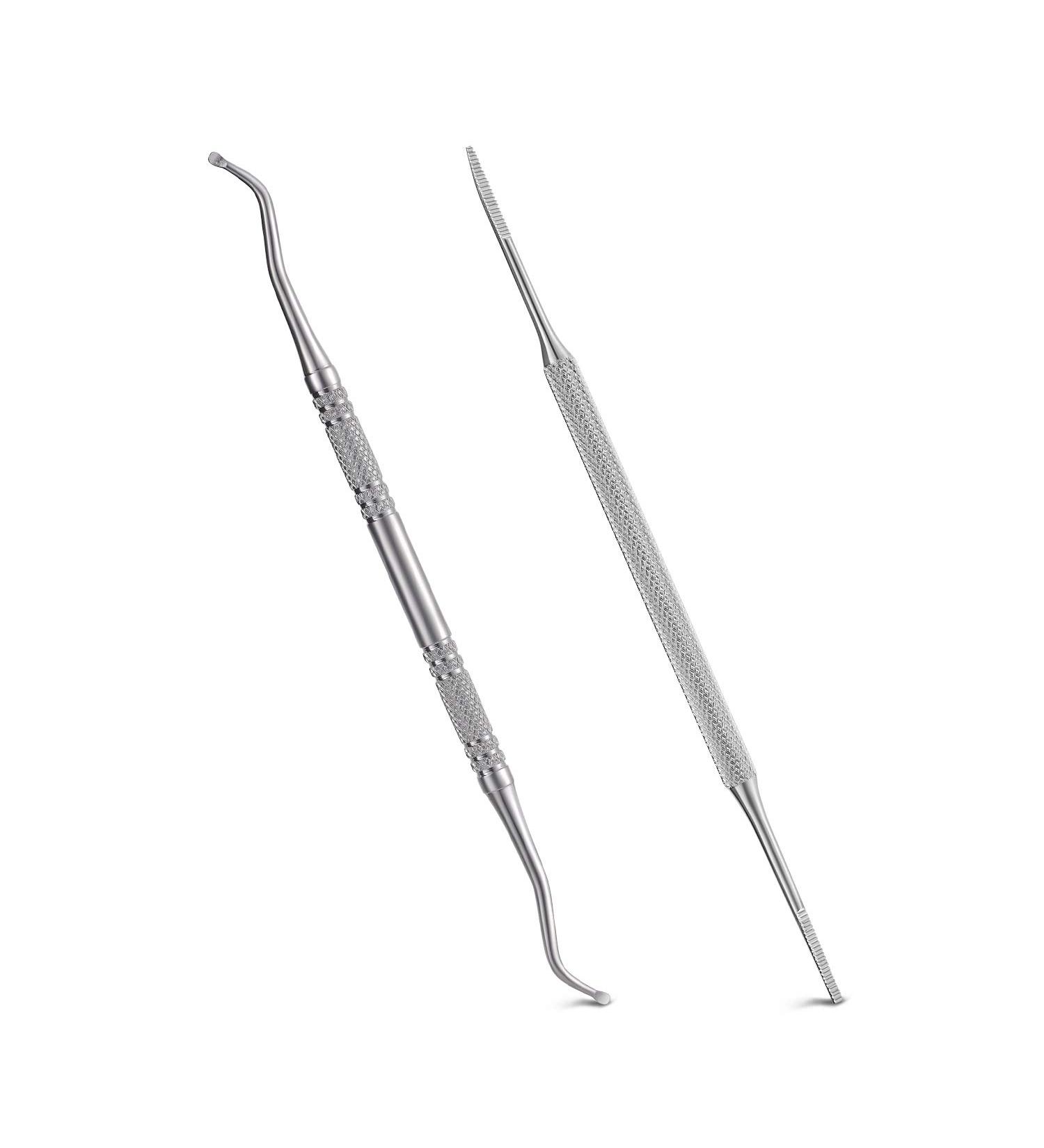 2PCS Stainless Steel Ingrown Toenail File and Lifter Set with Storage Case - Professional Grade Nail Cleaner Tool - Buy Online on GoSupps.com