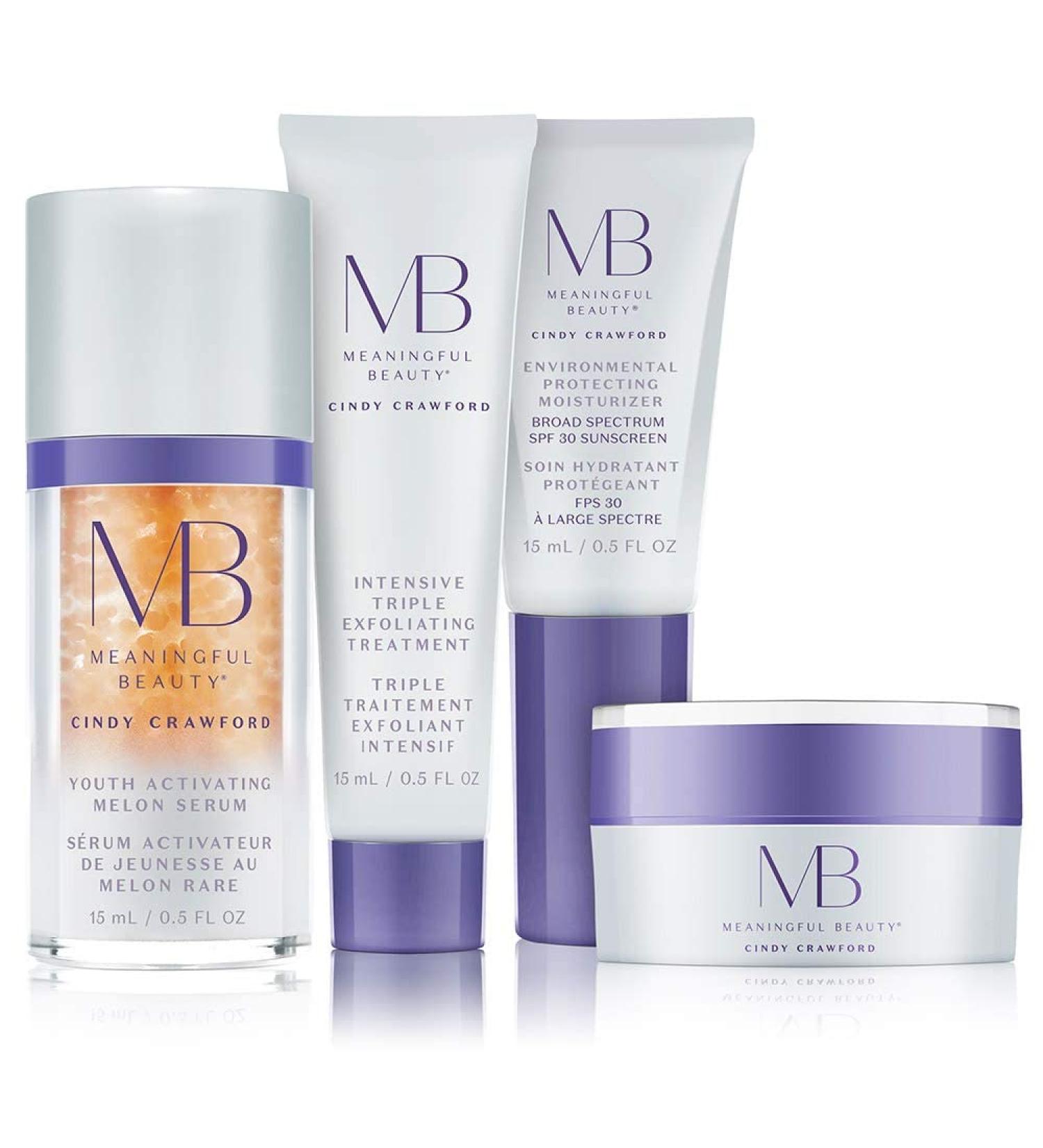 Meaningful Beauty Anti-Aging Daily Skincare System Gift Set - Transform Your Skin - Buy Online on GoSupps.com