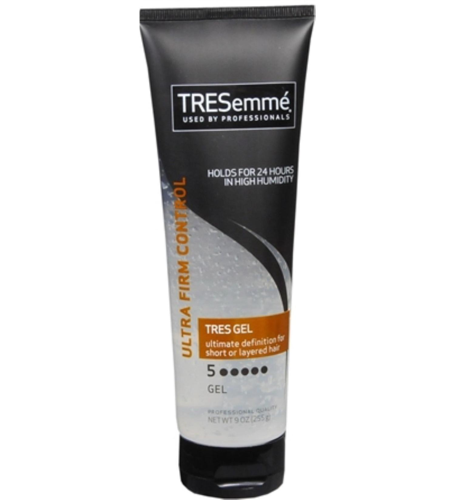 TRESemme Tres Gel 9 oz (Pack of 5) Unscented 9 Ounce (Pack of 5)