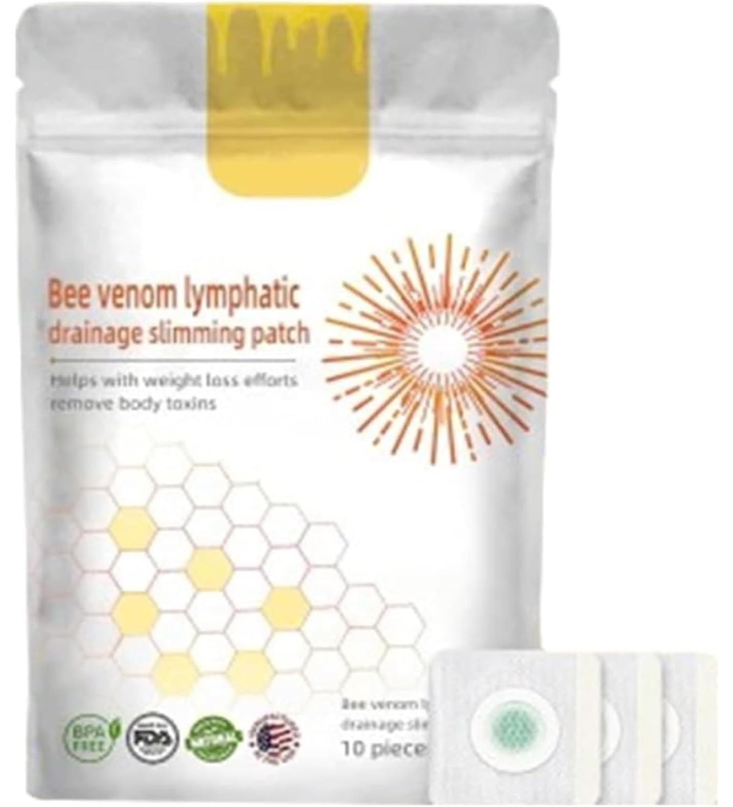 1/2/3/5Pack Bostore Bee Venom Lymphatic Drainage Slimming Patch Bostore Bee Venom Slimming Patches Bostore Bee Venom Lymphatic Patches Bee Venom Lymphatic Drainage & Slimming Patches (1Pack) - Buy Online on GoSupps.com