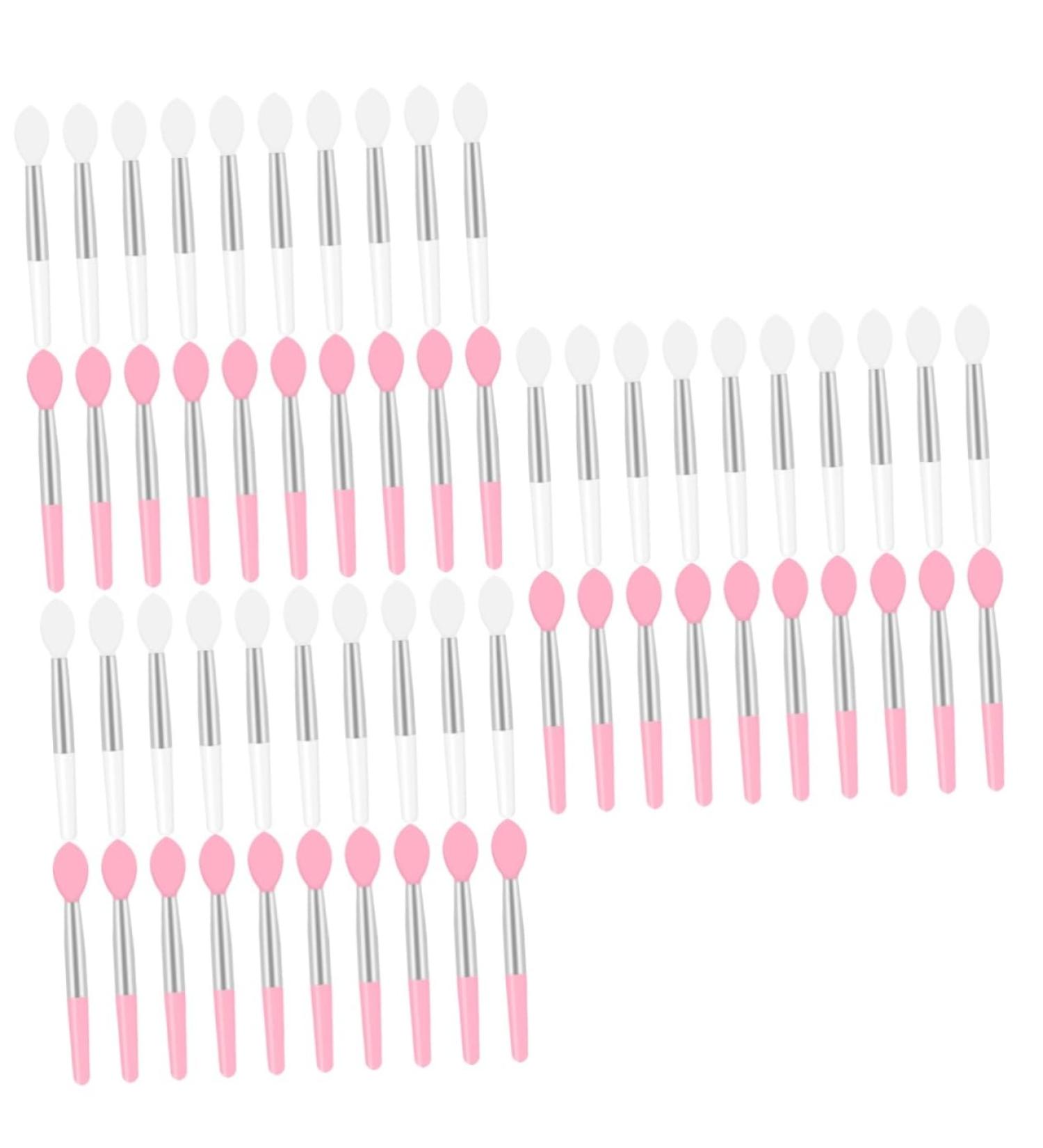 NOLITOY 60 Pcs Silicone Lip Brush Set | Lipstick Applicator & Lip Mask Tool for Flawless Makeup - Buy Online on GoSupps.com