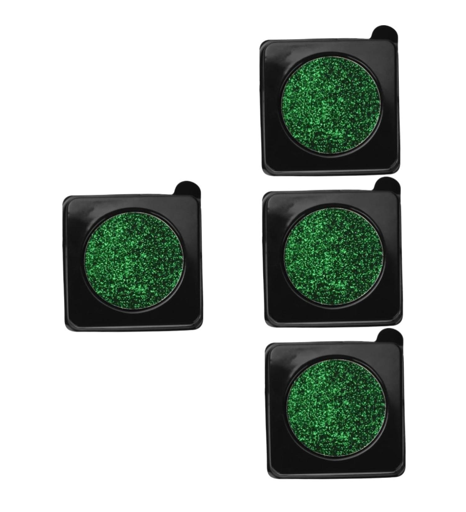 FOMIYES 4pcs Glitter Eyeshadow Palette Eye Shadow Green Glitter Blue Shimmer Eyeshadow Makeup Halloween - Buy Online on GoSupps.com