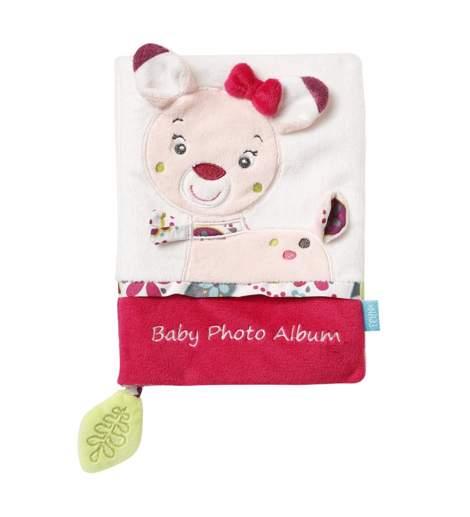 Fehn Baby Photo Album Rehkitz | Soft Fabric Memory Book for Babies & Children | Perfect Gift for 0+ Months - Capture Moments & Memories - Buy Online on GoSupps.com