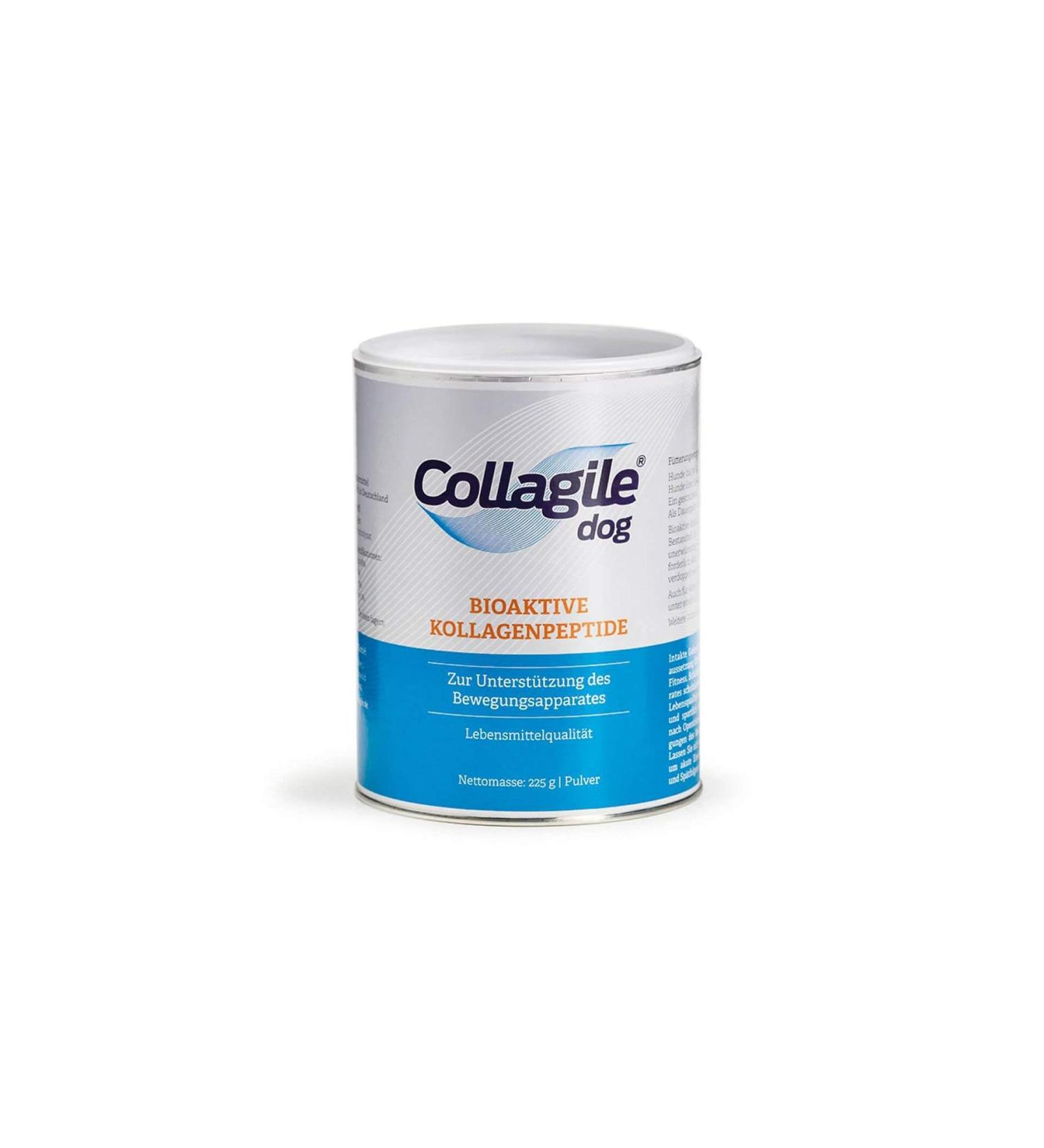 Collagile Dog Bioactive Collagen Peptides Barf Food Supplement for Dogs 3 x 225 g 225 g (Pack of 3)