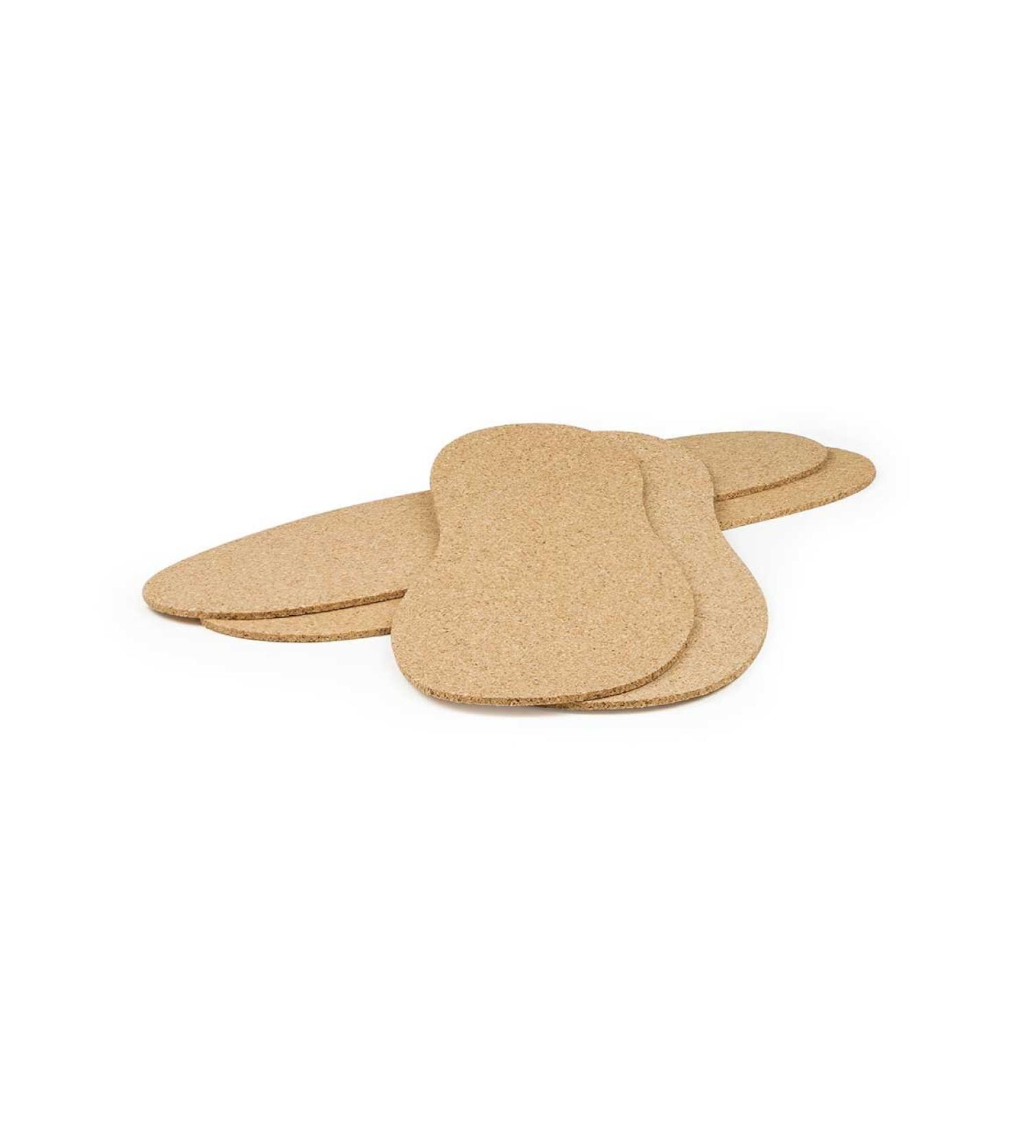 The Felt Store Cork Insoles 2 Pack Size 7 - Comfort and Support for Feet - Buy Online on GoSupps.com