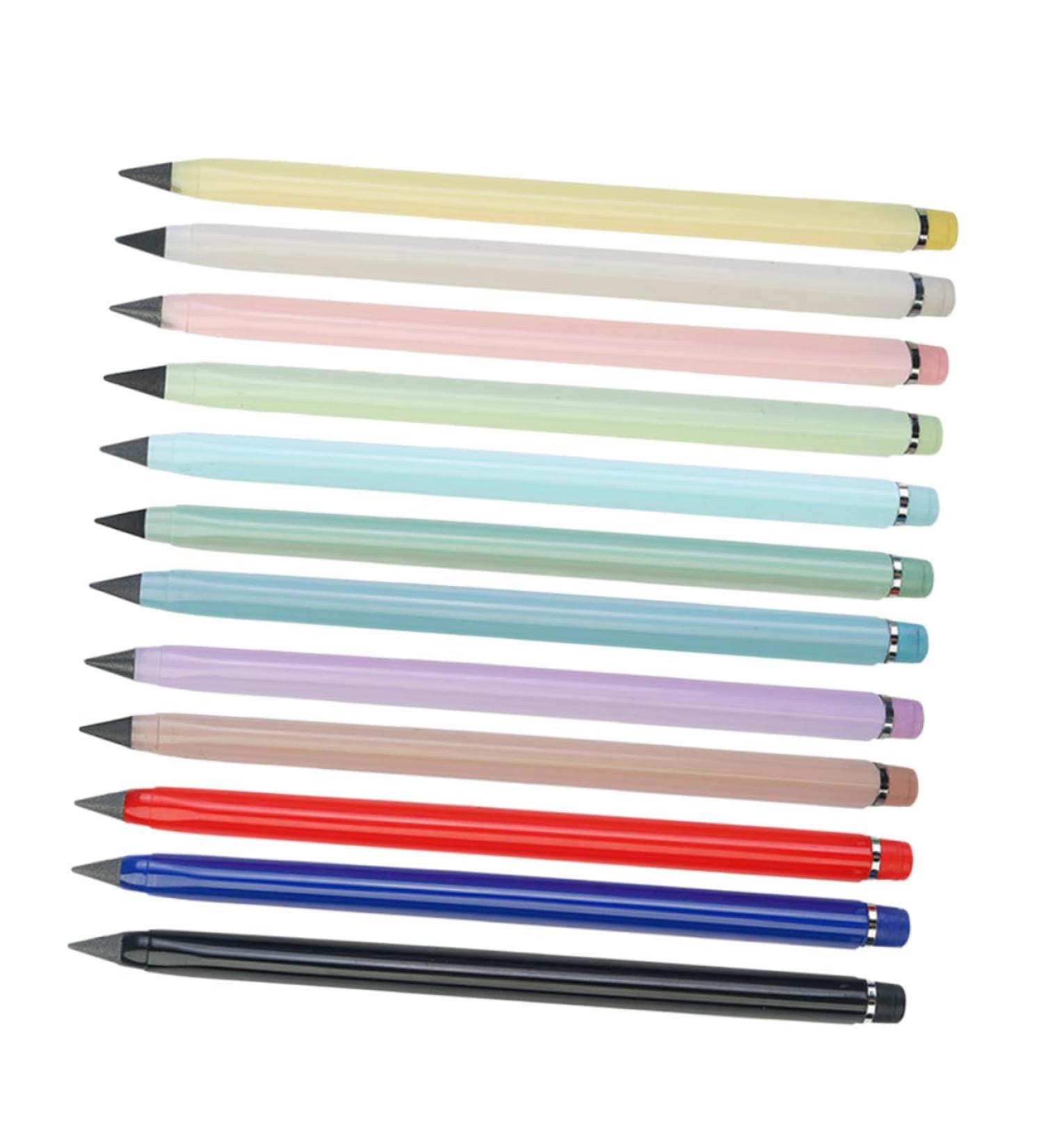 Lurrose 12pcs Painting Decorative Inkless No for Writing Comfortable Sharpening Forever Everlasting - Buy Online on GoSupps.com