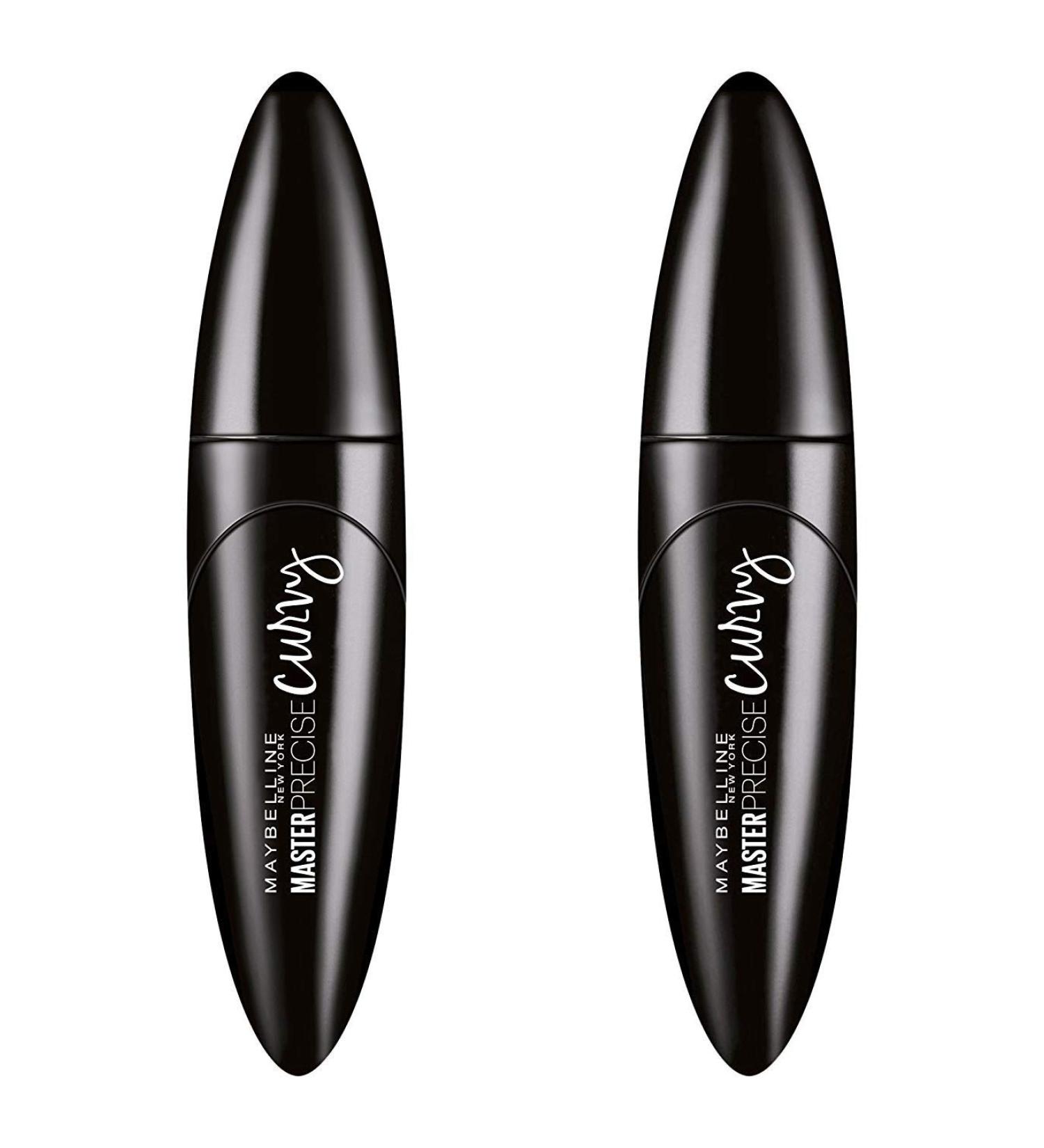 Maybelline New York Eyestudio Master Precise Curvy Liquid Eyeliner 01 Black - Pack 2