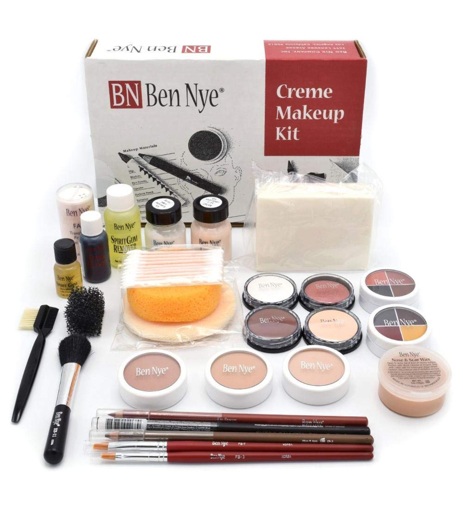 Ben Nye Theatrical Creme Makeup Kit TK-3