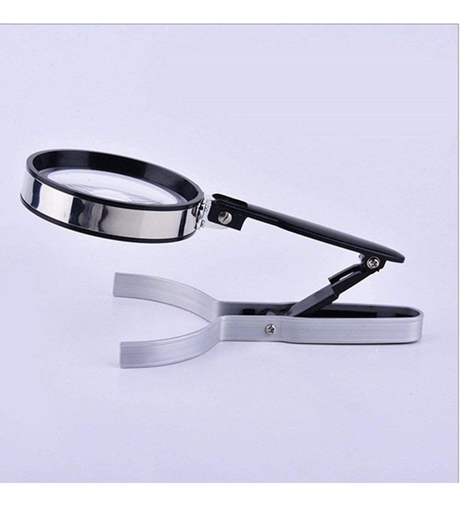 Desktop Magnifying Glass 2X 4X Hd Lens Foldable Handle for Elderly Ren Tools for Reading Crafts Repair Magnifier Lofty Ambition - Buy Online on GoSupps.com